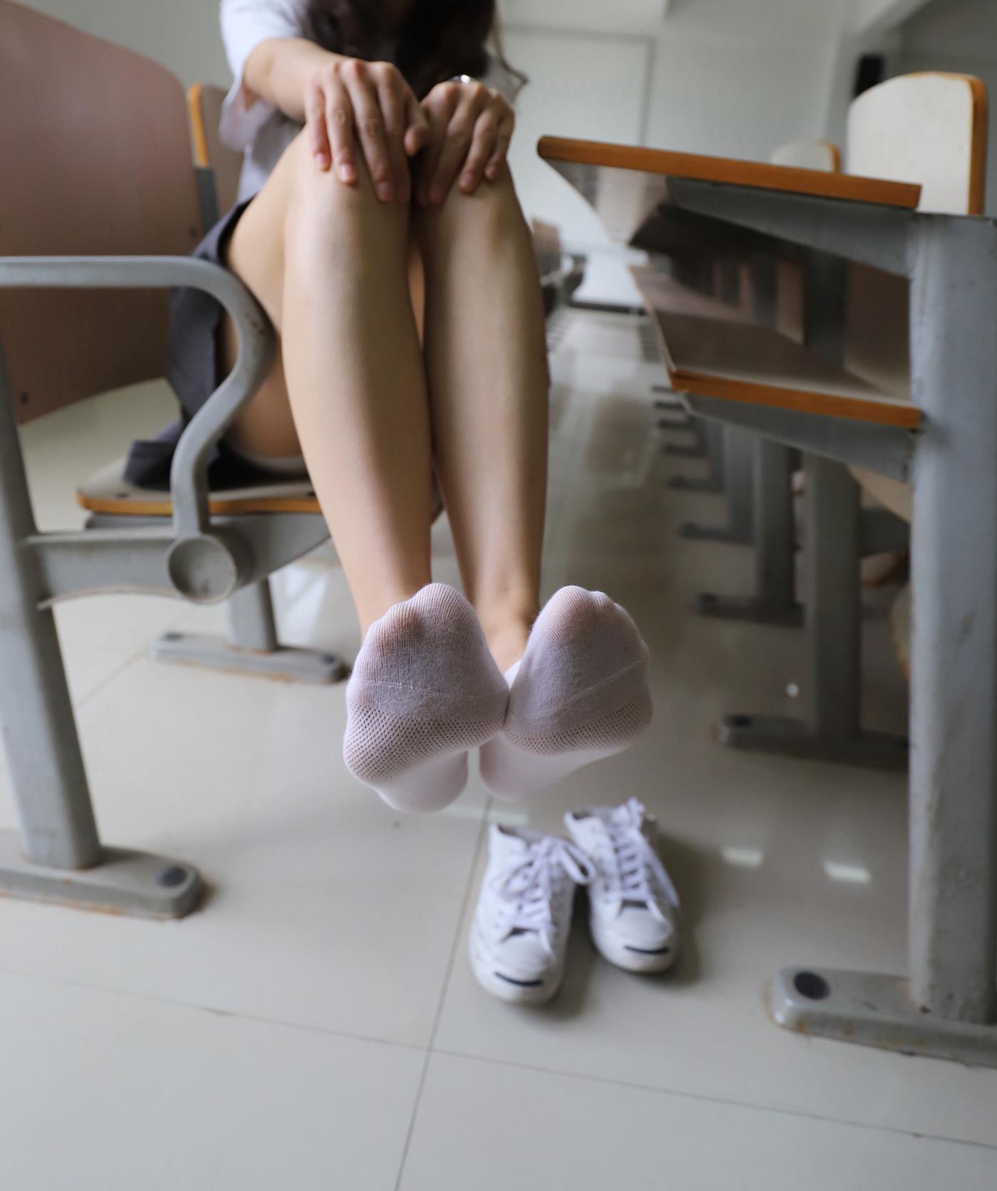 图片[26]-大西瓜爱牙膏-2019 11X活动 模特2（二） 教室短裙船袜 (5) [45P] – 速更版-美库