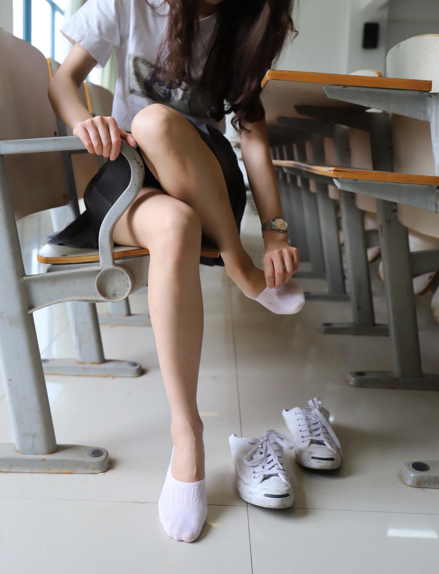 图片[74]-大西瓜爱牙膏-2019 11X活动 模特2（二） 教室短裙船袜 (3) [84P] – 速更版-美库