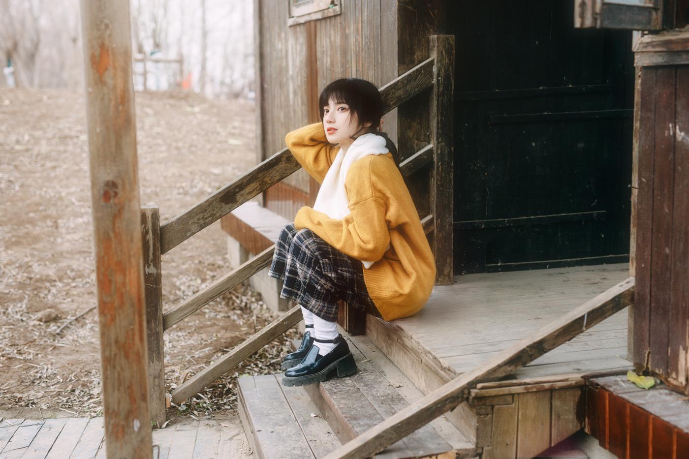 图片[12]-[YITUYU艺图语] 2021.12.07 阴天小木屋 月半了吧 [32P] – 速更版-美库