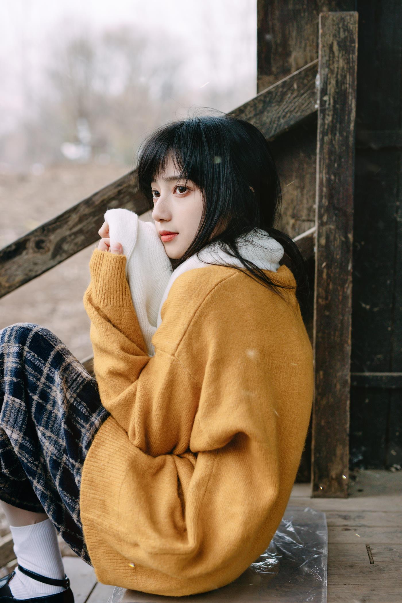 图片[13]-[YITUYU艺图语] 2021.12.07 阴天小木屋 月半了吧 [32P] – 速更版-美库