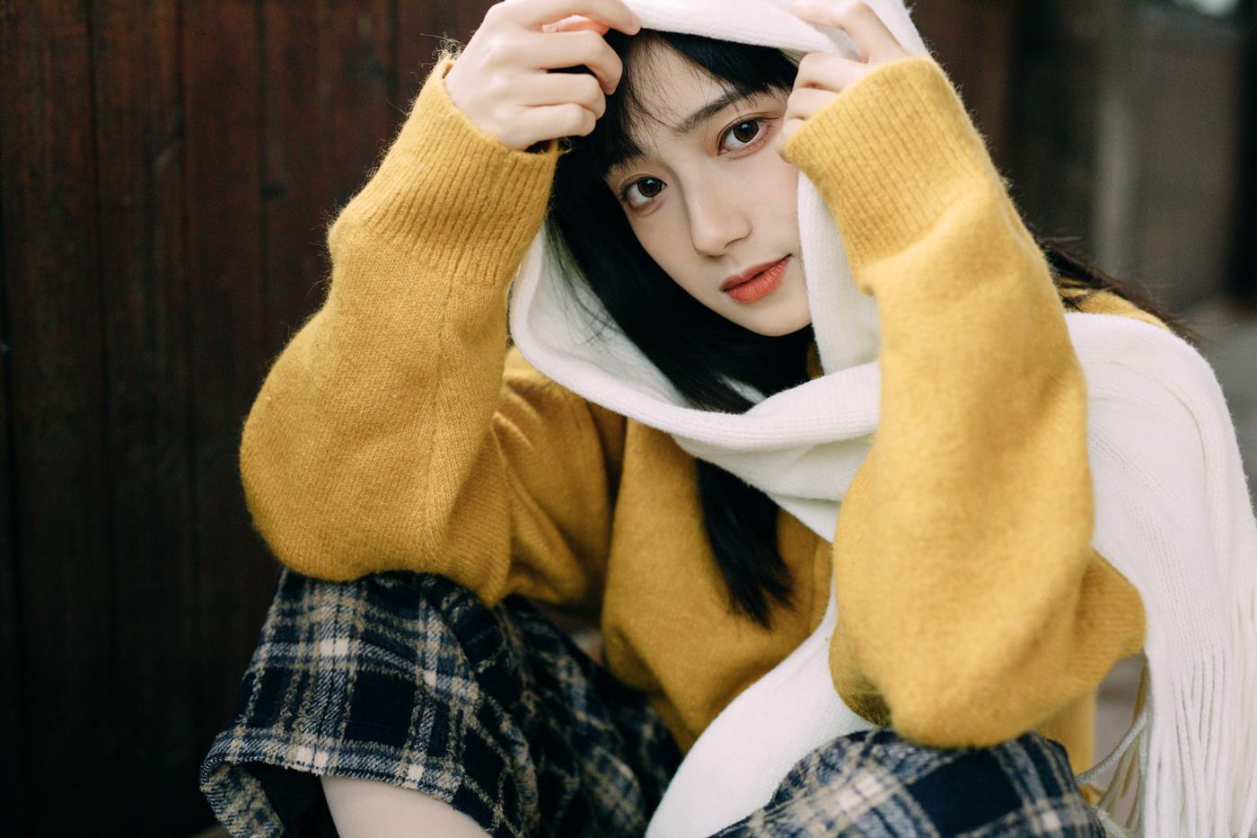 图片[34]-[YITUYU艺图语] 2021.12.07 阴天小木屋 月半了吧 [32P] – 速更版-美库