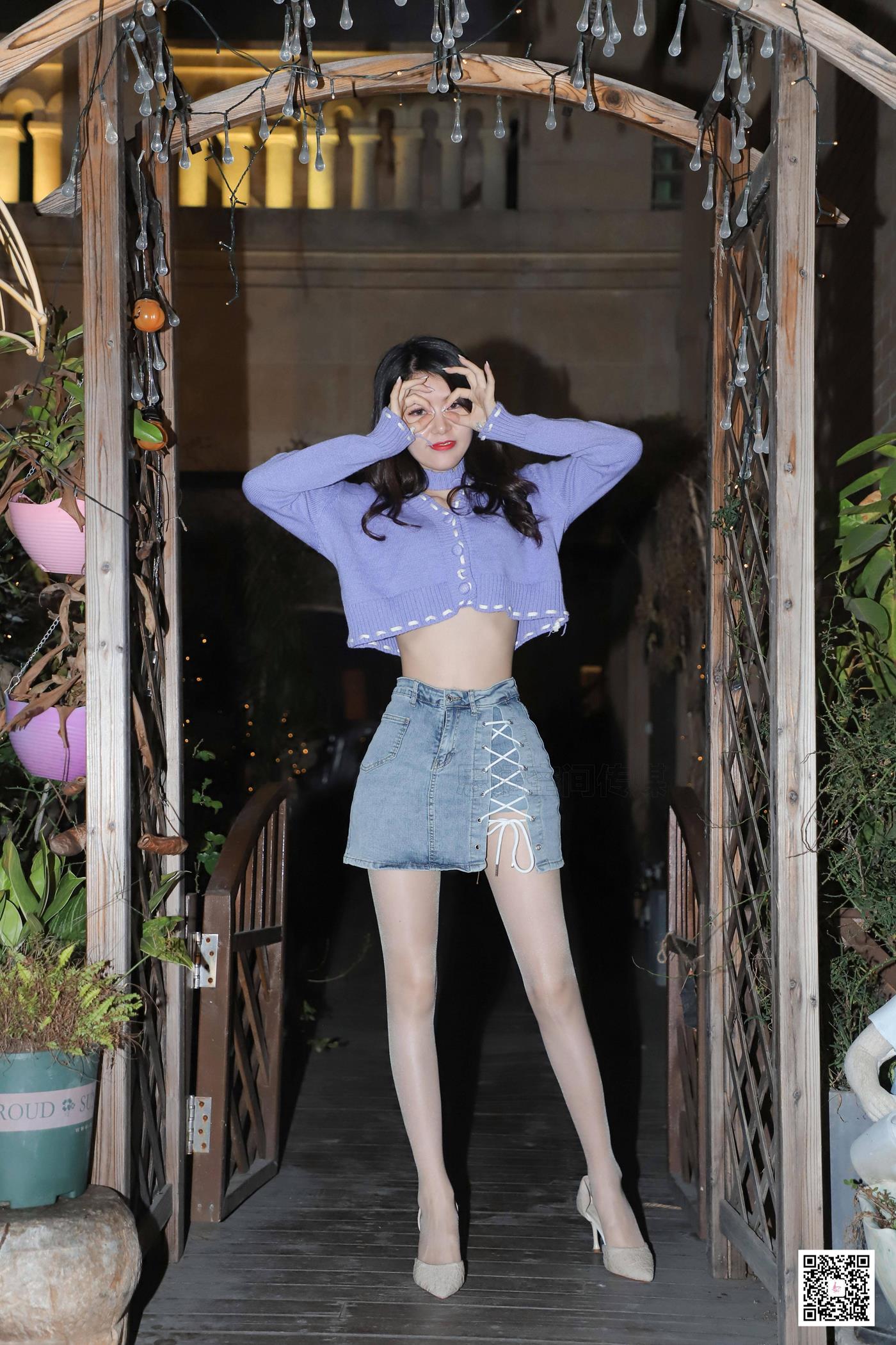 图片[13]-[SiHua思话] SJ066 筱蝶 轻薄防勾连裤袜 [50P] – 速更版-美库