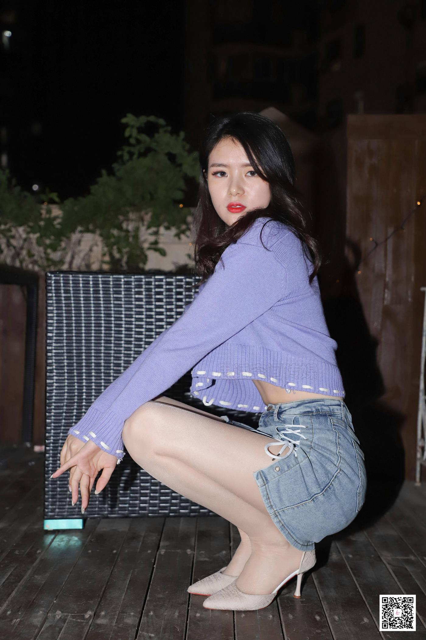 图片[45]-[SiHua思话] SJ066 筱蝶 轻薄防勾连裤袜 [50P] – 速更版-美库