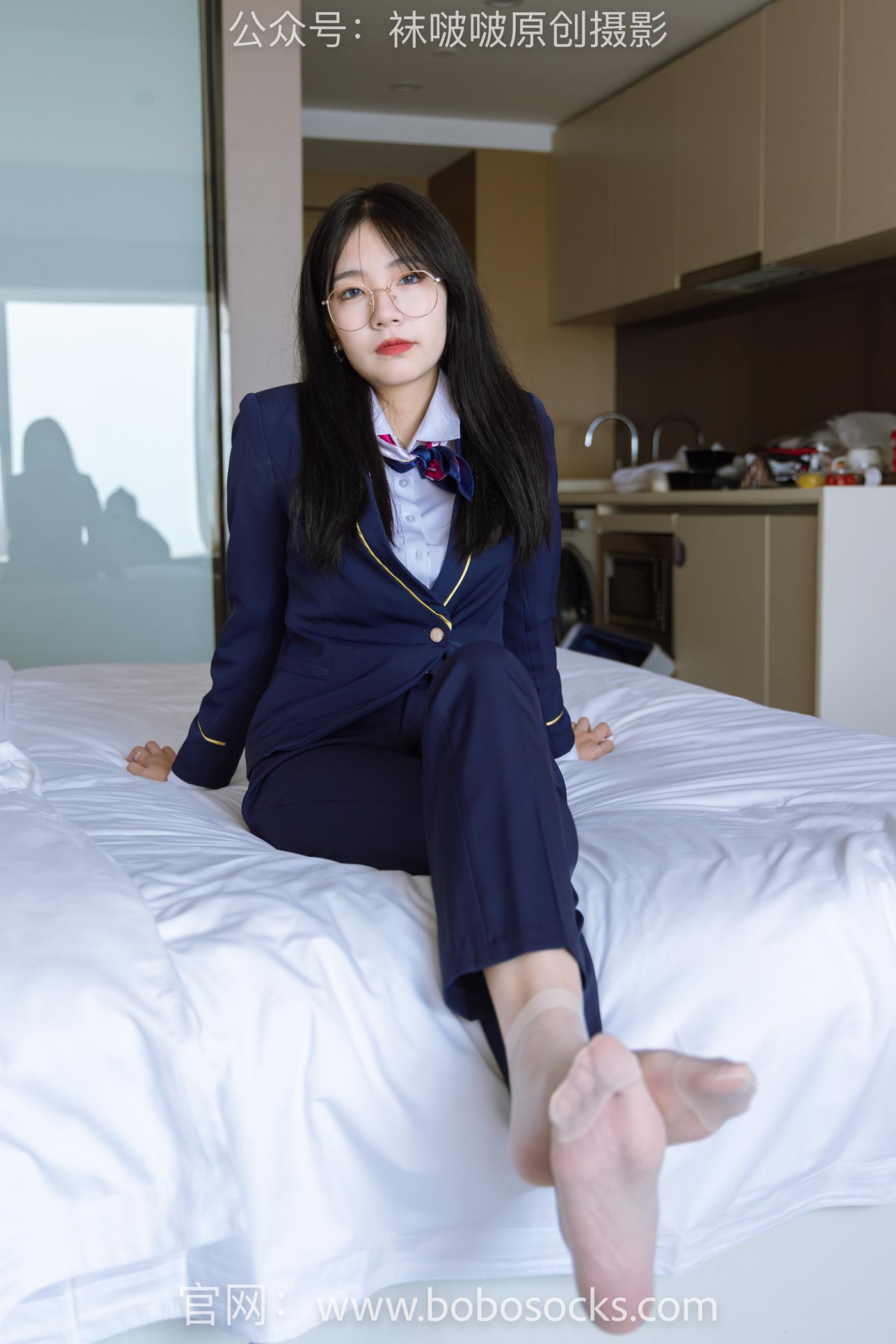 图片[14]-[BoBoSocks袜啵啵]NO.139 小甜豆-高跟鞋、短肉丝、空姐制服 (2) [68P] – 速更版-美库