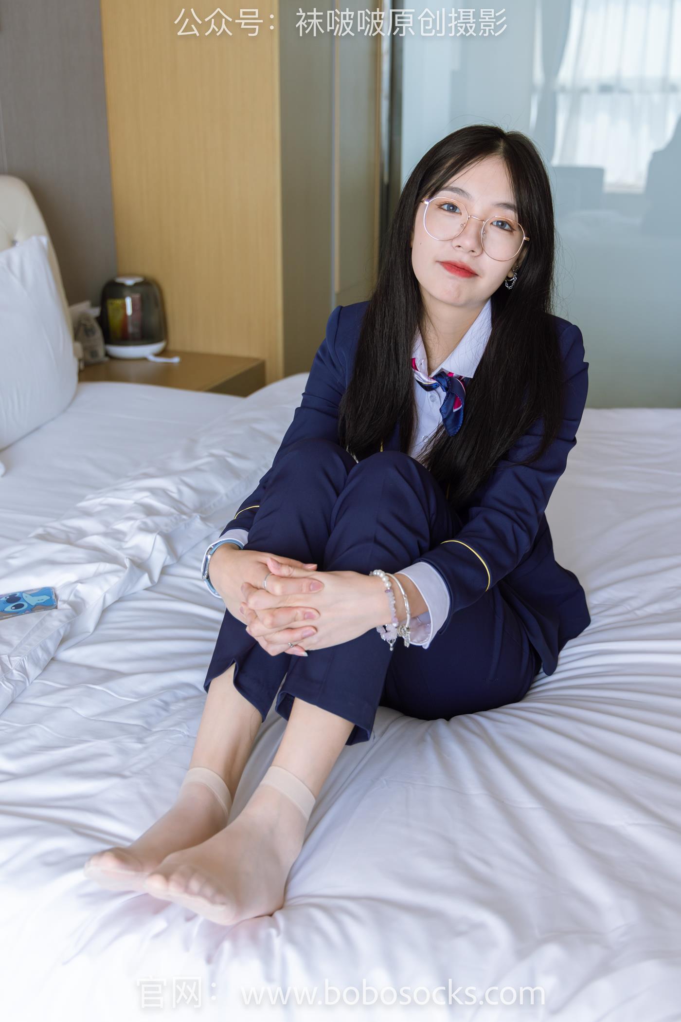 图片[21]-[BoBoSocks袜啵啵]NO.139 小甜豆-高跟鞋、短肉丝、空姐制服 (2) [68P] – 速更版-美库