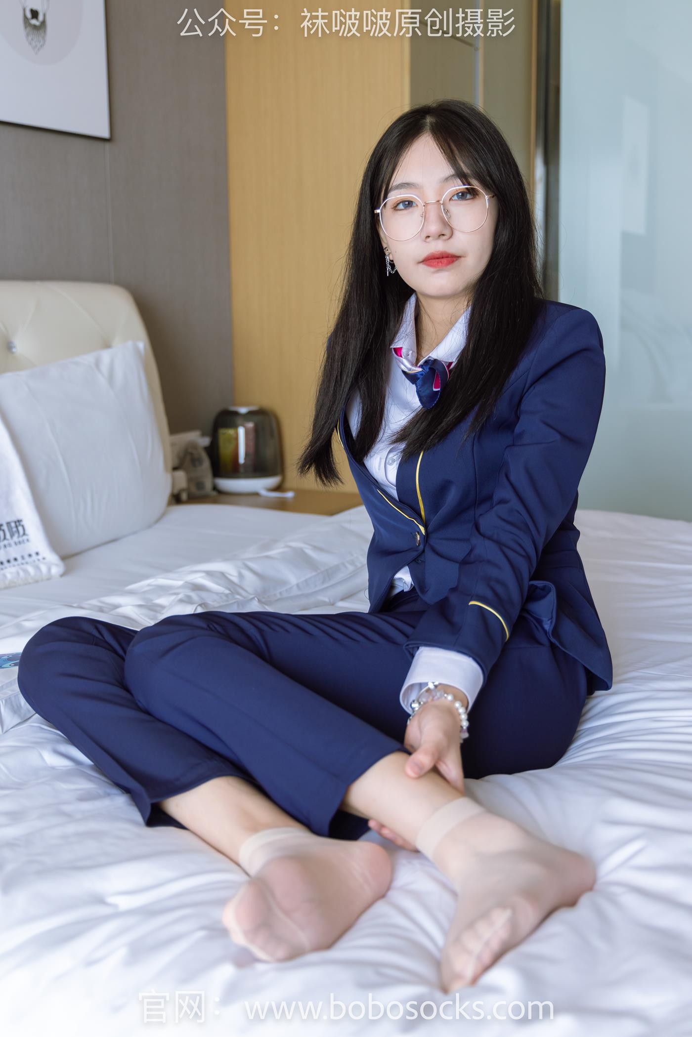 图片[25]-[BoBoSocks袜啵啵]NO.139 小甜豆-高跟鞋、短肉丝、空姐制服 (2) [68P] – 速更版-美库