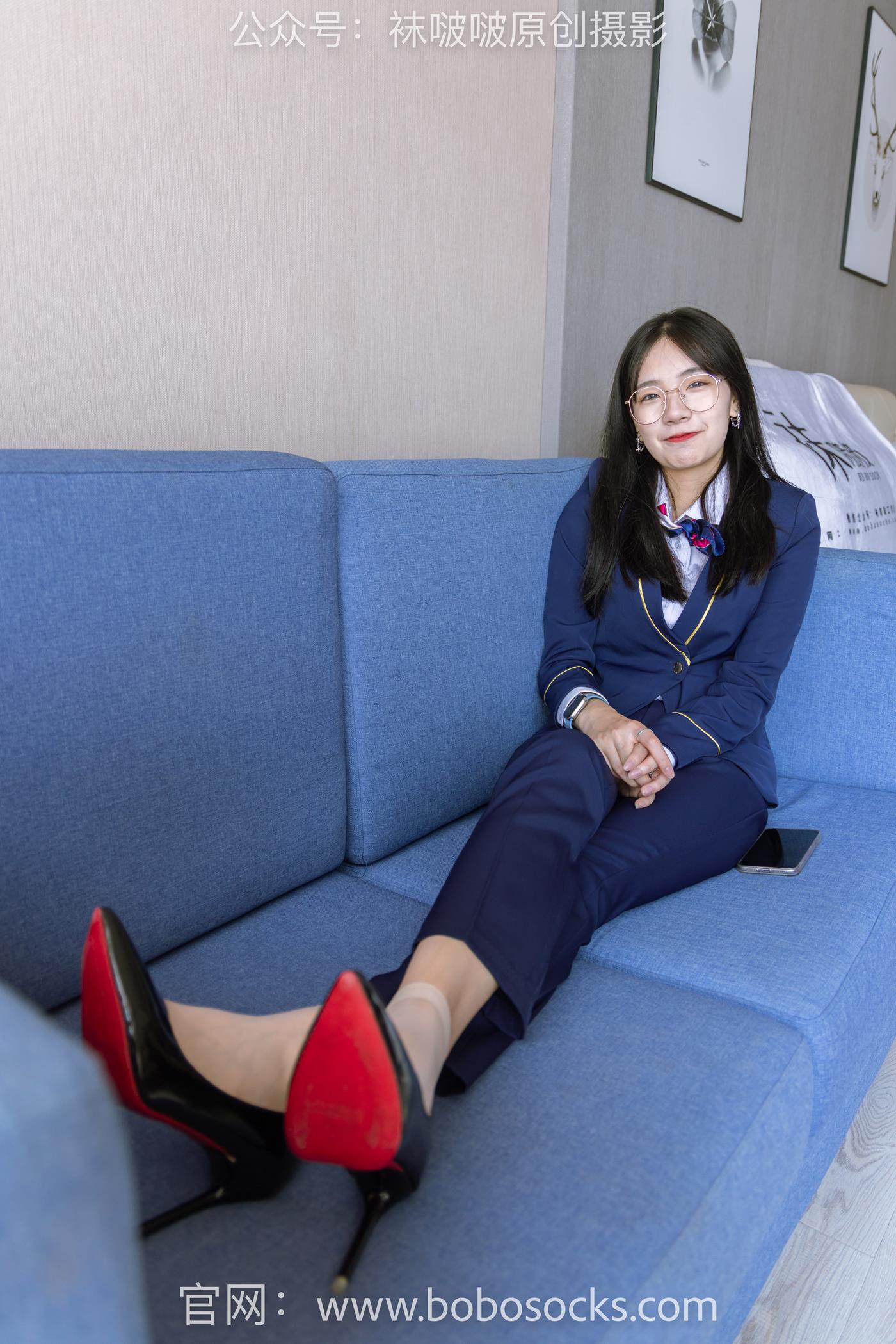 图片[43]-[BoBoSocks袜啵啵]NO.139 小甜豆-高跟鞋、短肉丝、空姐制服 (1) [72P] – 速更版-美库