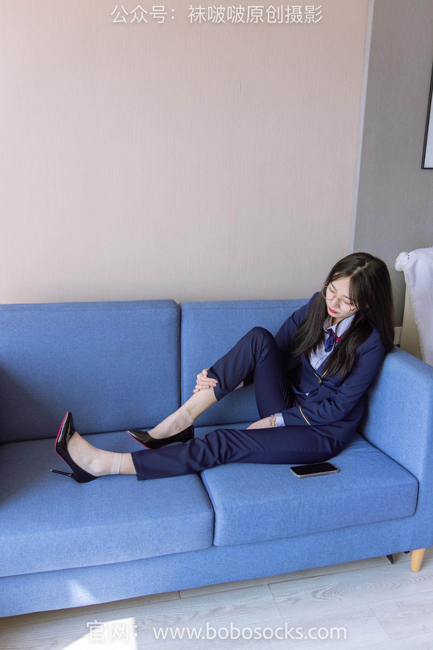 图片[46]-[BoBoSocks袜啵啵]NO.139 小甜豆-高跟鞋、短肉丝、空姐制服 (1) [72P] – 速更版-美库