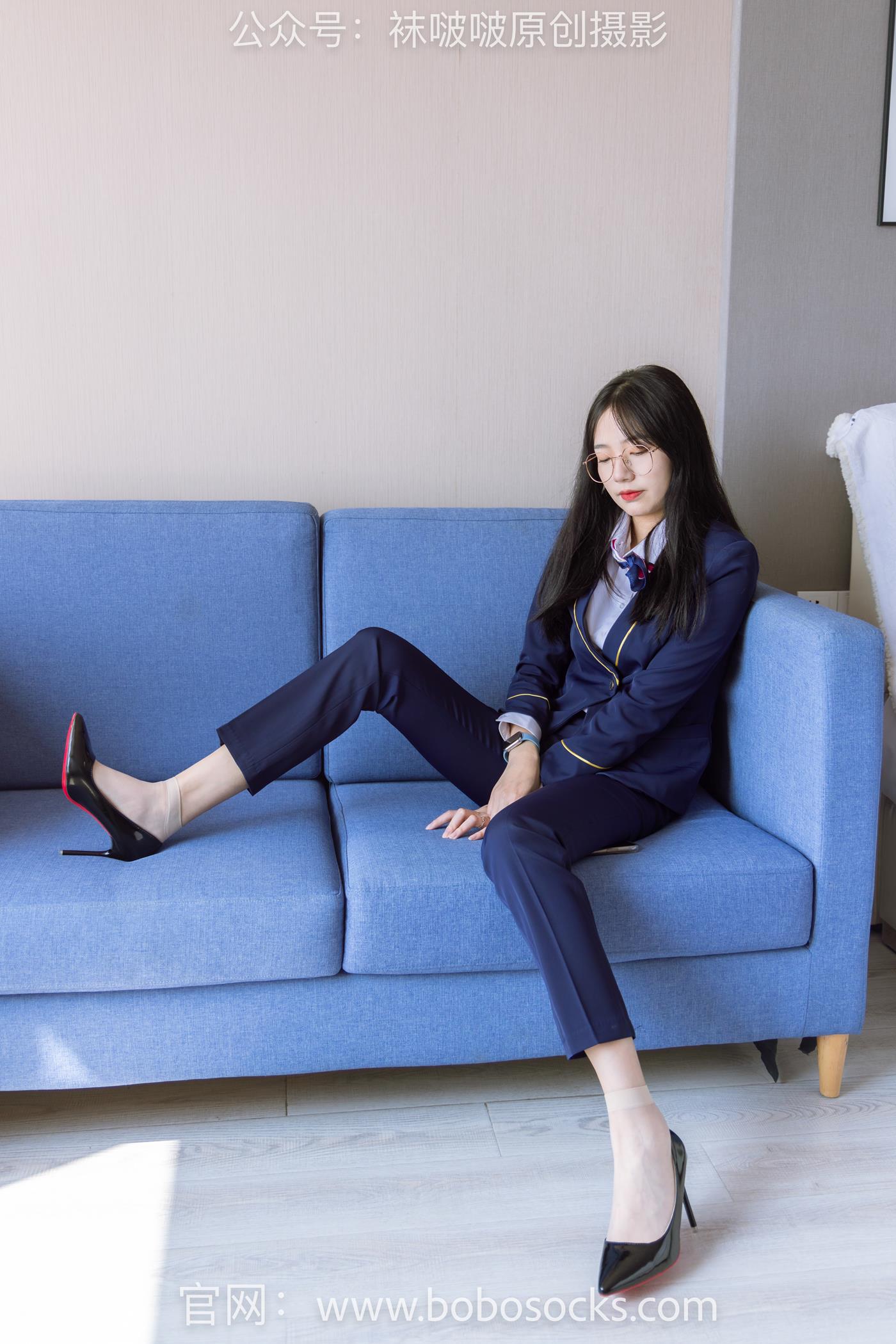 图片[48]-[BoBoSocks袜啵啵]NO.139 小甜豆-高跟鞋、短肉丝、空姐制服 (1) [72P] – 速更版-美库