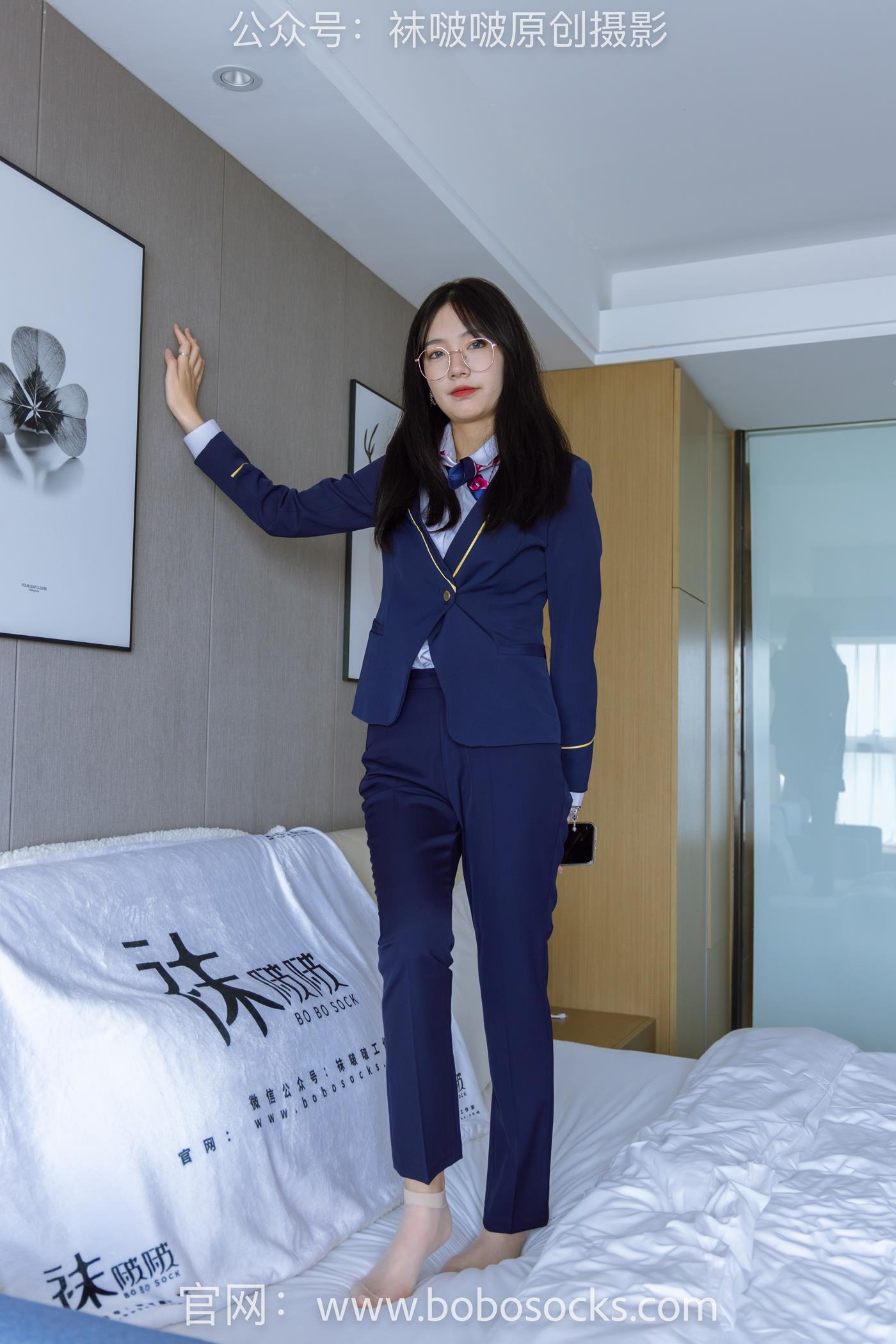 图片[61]-[BoBoSocks袜啵啵]NO.139 小甜豆-高跟鞋、短肉丝、空姐制服 (2) [68P] – 速更版-美库