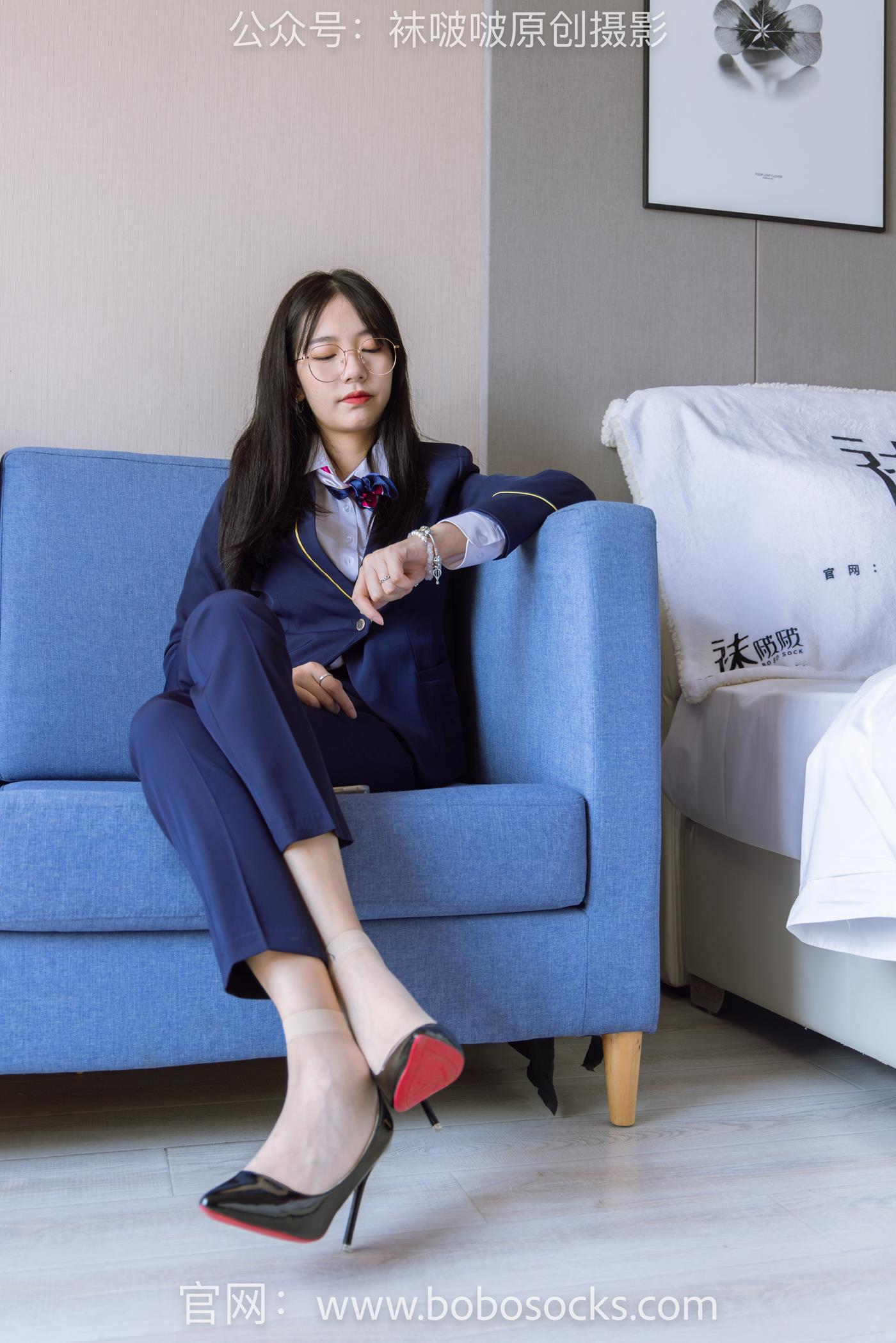 图片[51]-[BoBoSocks袜啵啵]NO.139 小甜豆-高跟鞋、短肉丝、空姐制服 (1) [72P] – 速更版-美库