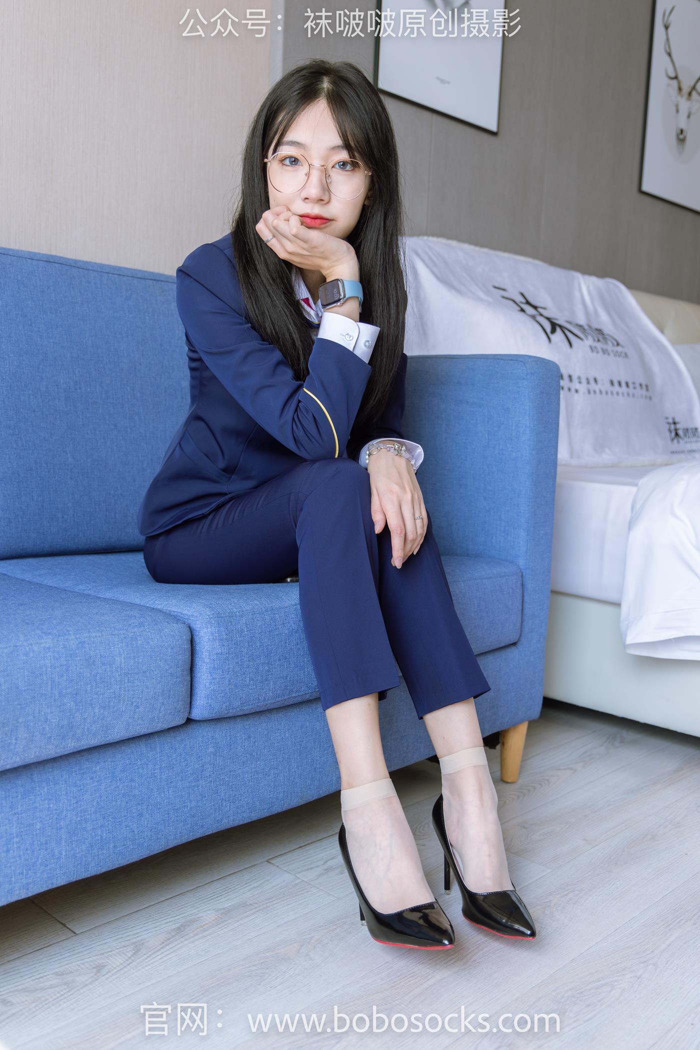 图片[67]-[BoBoSocks袜啵啵]NO.139 小甜豆-高跟鞋、短肉丝、空姐制服 (1) [72P] – 速更版-美库