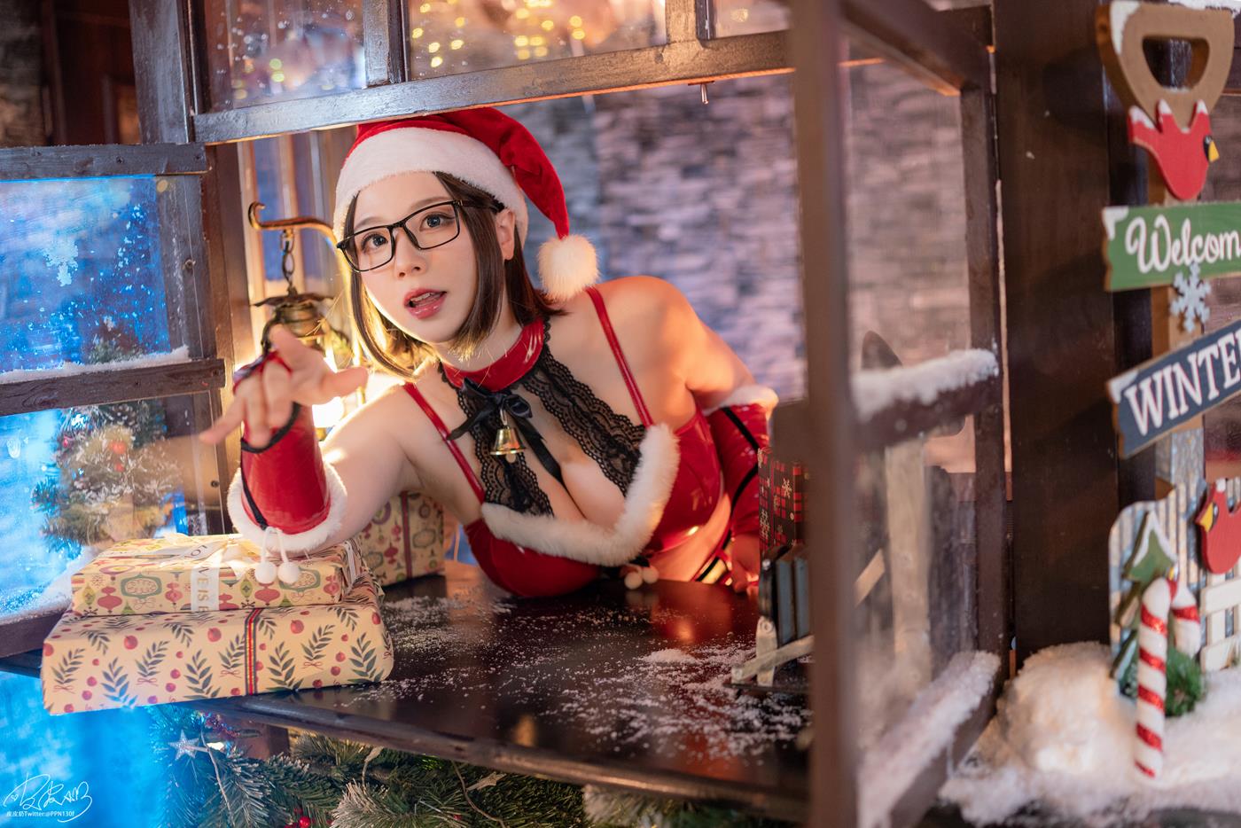 图片[18]-皮皮奶可可爱了啦  – 圣诞痴女[40P] – 速更版-美库