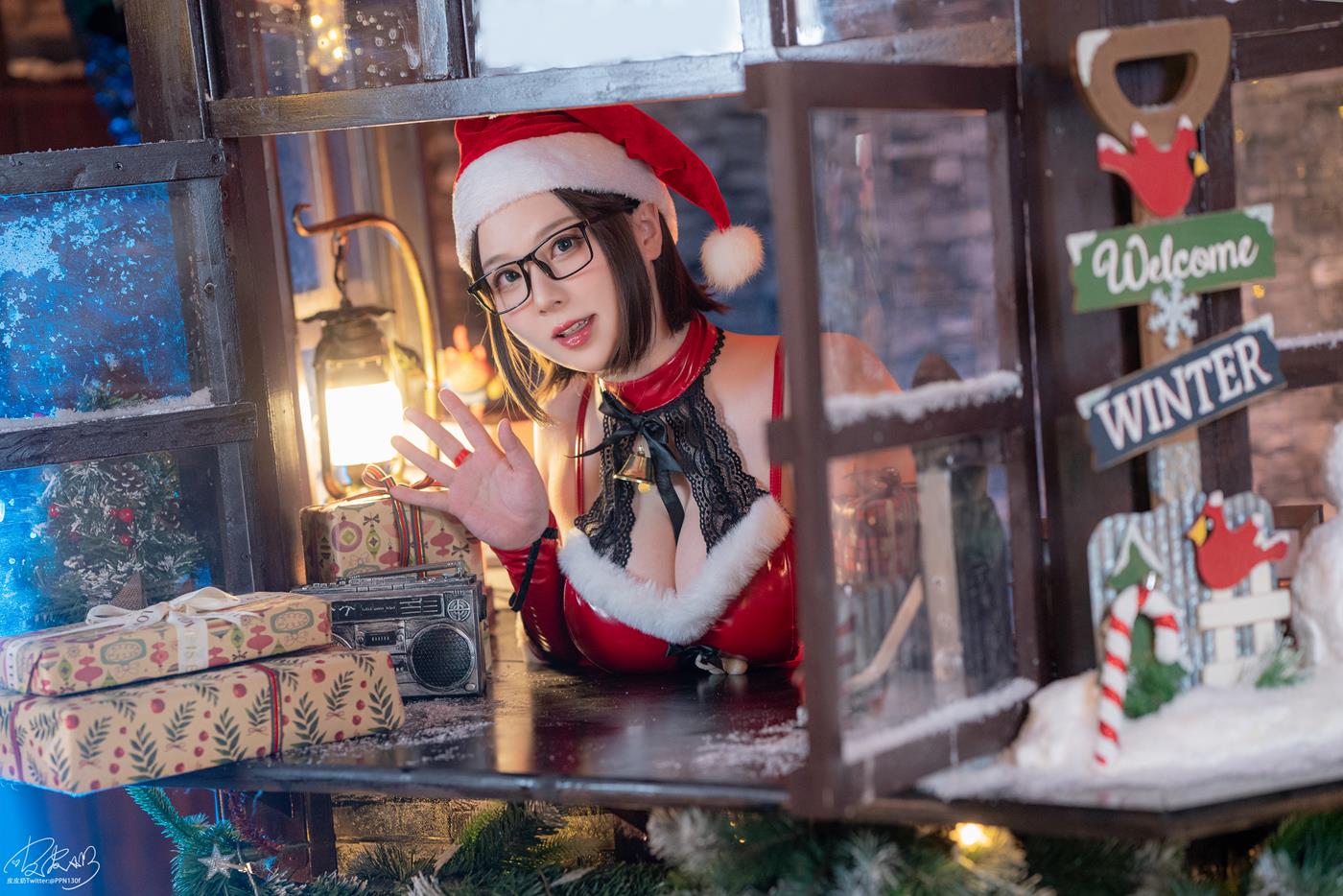 图片[19]-皮皮奶可可爱了啦  – 圣诞痴女[40P] – 速更版-美库