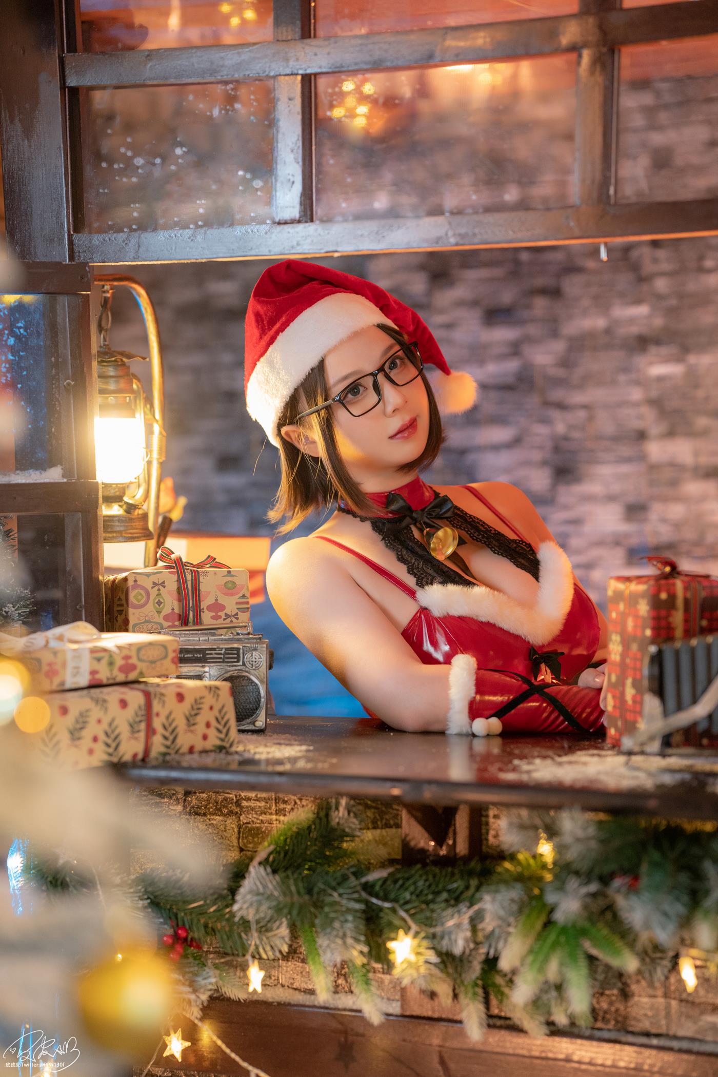 图片[21]-皮皮奶可可爱了啦  – 圣诞痴女[40P] – 速更版-美库