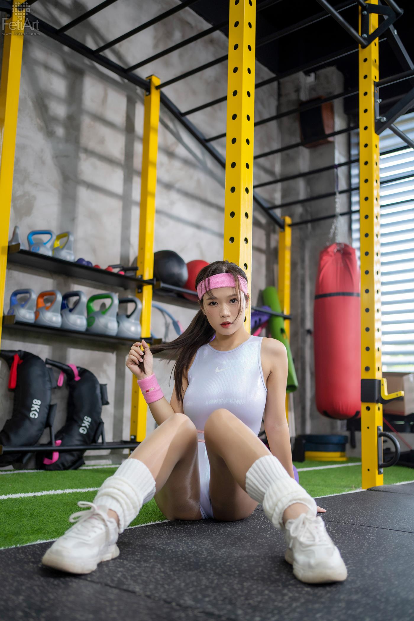 图片[21]-[FetiArt尚物集]NO.023 Let’s Workout!!! MODEL-Arina[52+1P] – 速更版-美库