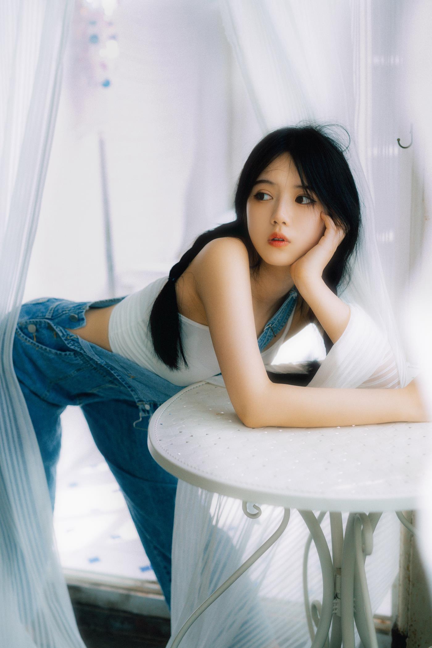 图片[11]-[YITUYU艺图语] 2021.12.18 蓝与白 玮玮 [28P] – 速更版-美库