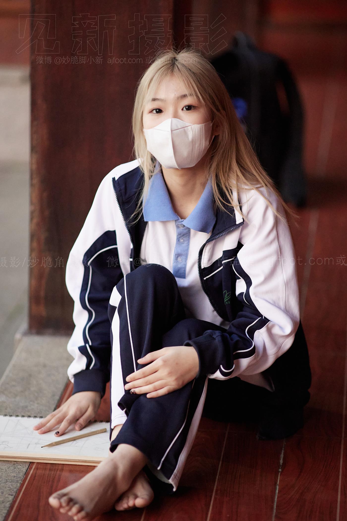 图片[16]-[见新摄影]NO.038 黄头发甜美甜美小姐姐 – 最后合作 (2) [56P] – 速更版-美库