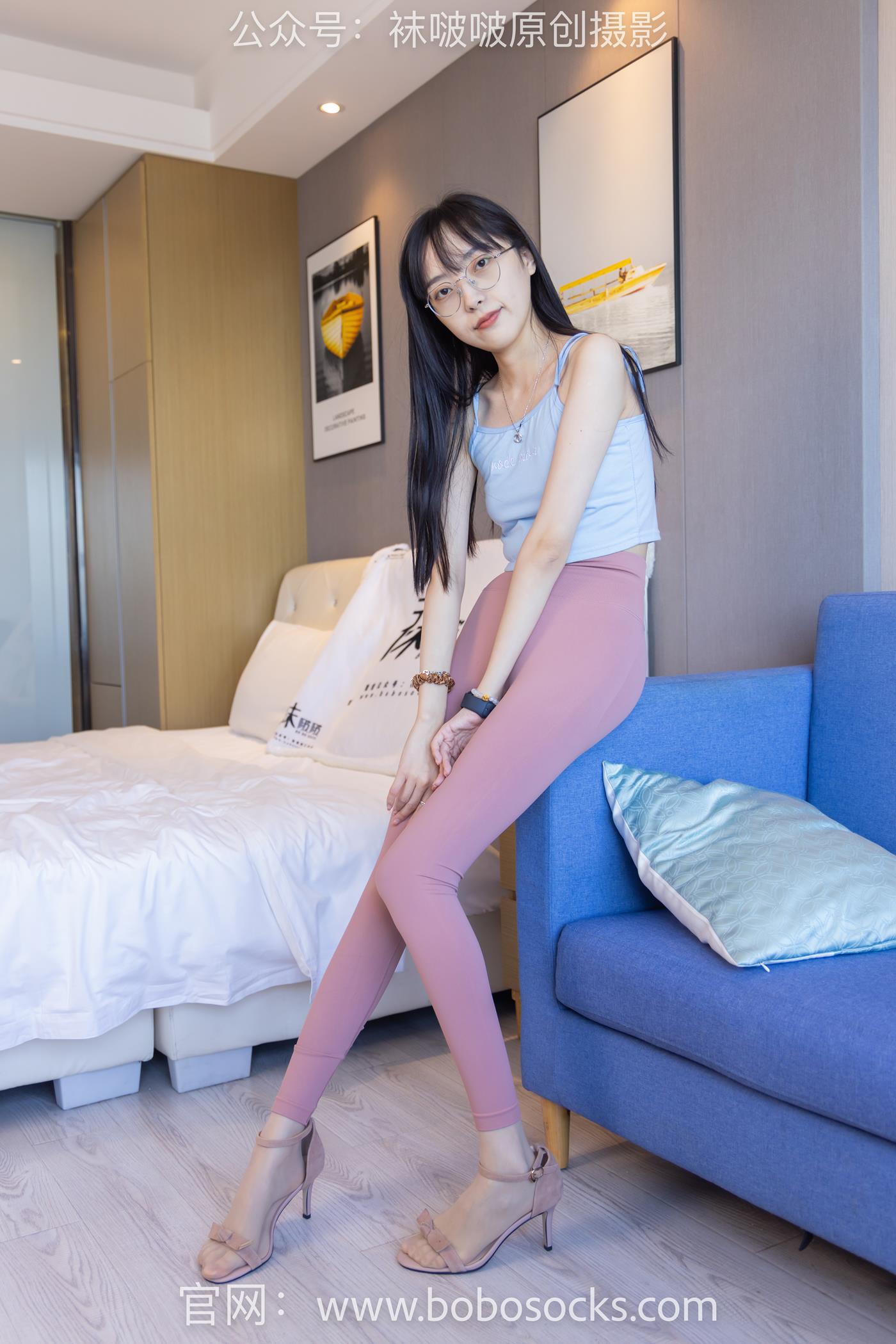 图片[16]-[BoBoSocks袜啵啵]NO.140 稚予-高跟鞋、瑜伽裤裤里丝、肉丝、黑丝 (1) [84P] – 速更版-美库