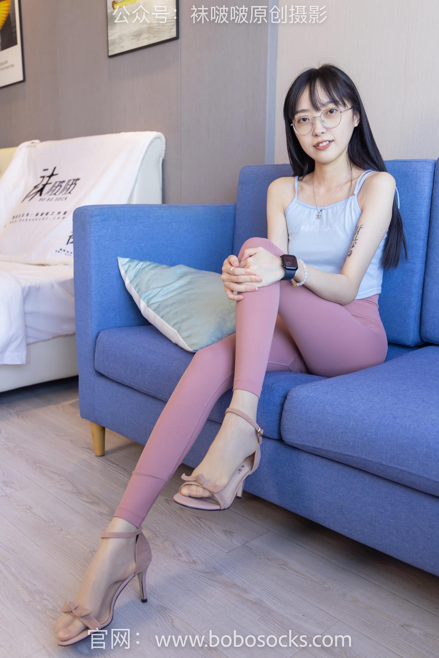 图片[21]-[BoBoSocks袜啵啵]NO.140 稚予-高跟鞋、瑜伽裤裤里丝、肉丝、黑丝 (1) [84P] – 速更版-美库