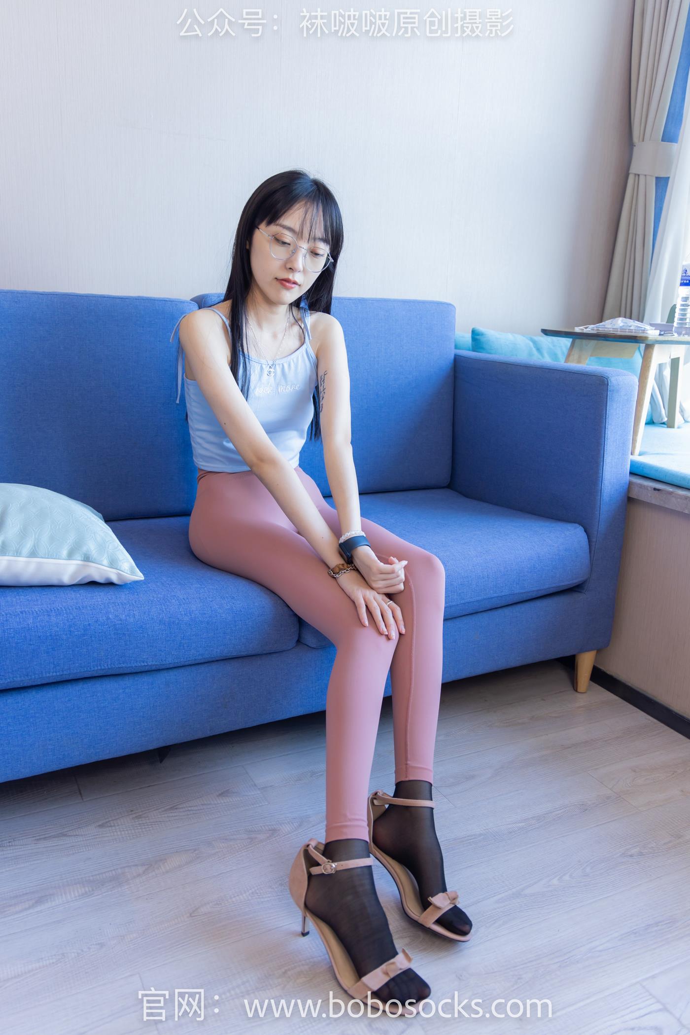 图片[11]-[BoBoSocks袜啵啵]NO.140 稚予-高跟鞋、瑜伽裤裤里丝、肉丝、黑丝 (2) [55P] – 速更版-美库