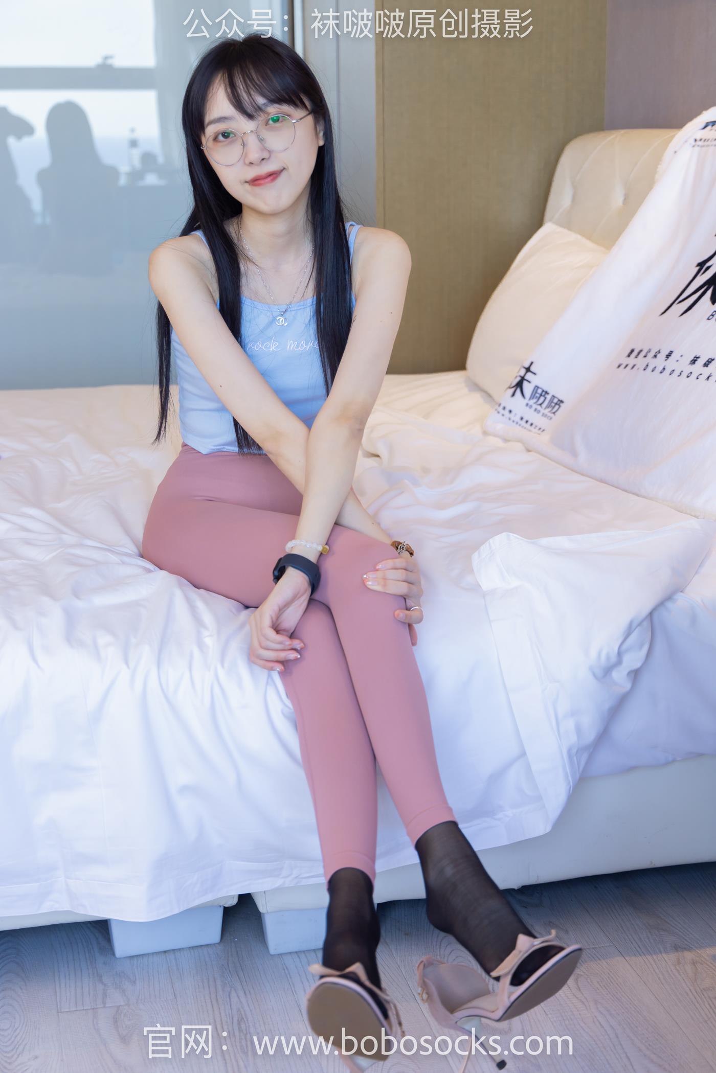 图片[20]-[BoBoSocks袜啵啵]NO.140 稚予-高跟鞋、瑜伽裤裤里丝、肉丝、黑丝 (2) [55P] – 速更版-美库