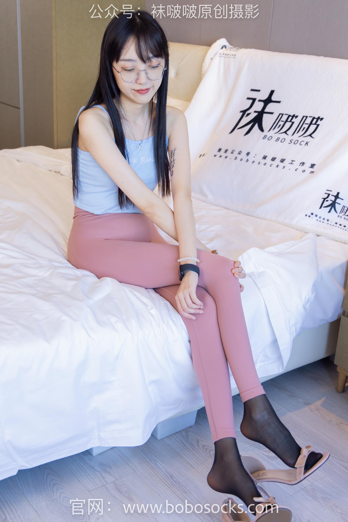 图片[21]-[BoBoSocks袜啵啵]NO.140 稚予-高跟鞋、瑜伽裤裤里丝、肉丝、黑丝 (2) [55P] – 速更版-美库