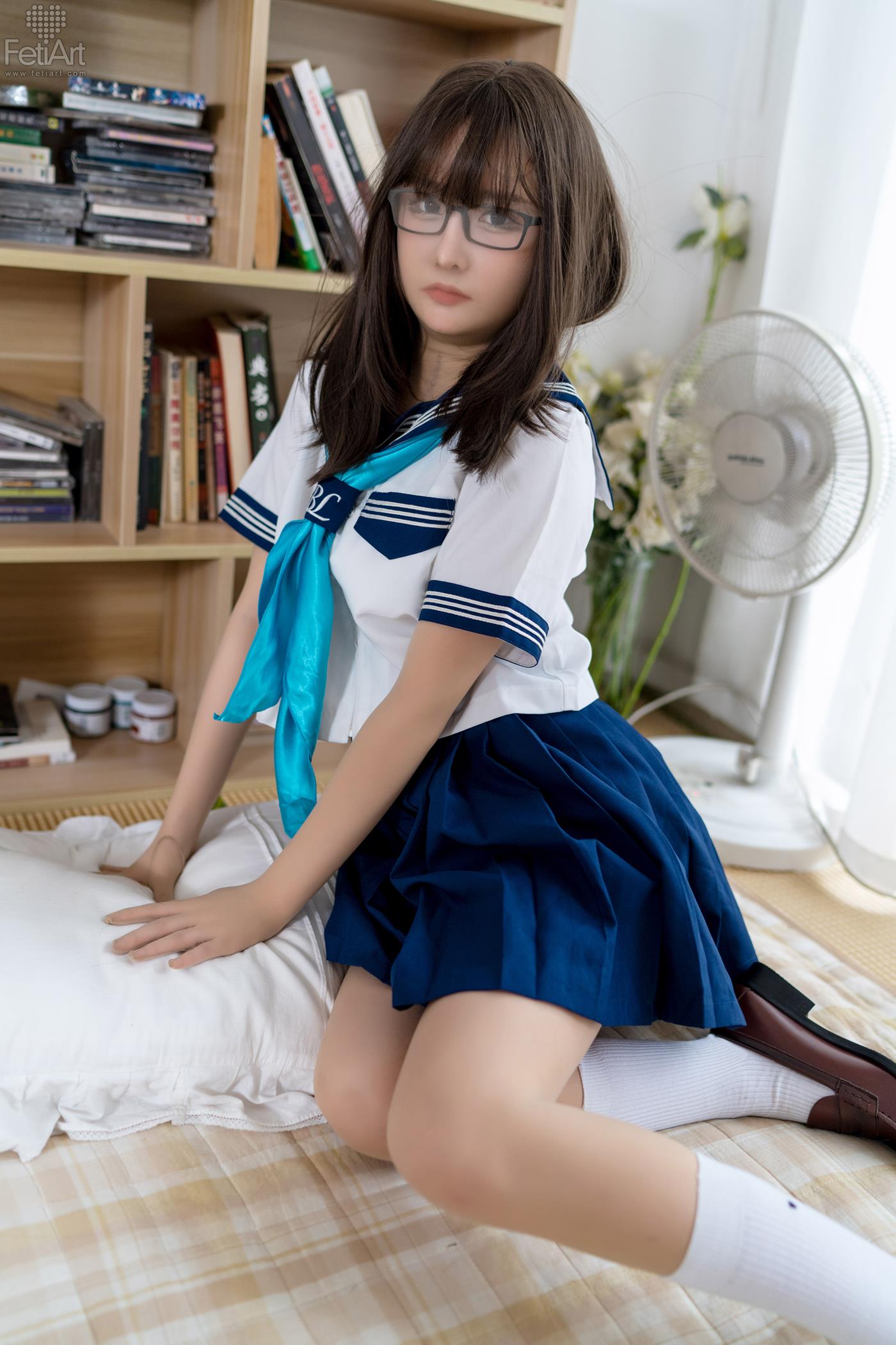 图片[14]-[FetiArt尚物集]NO.026 Nylon Skin Encasement JK MODEL-Michi[25+1P] – 速更版-美库