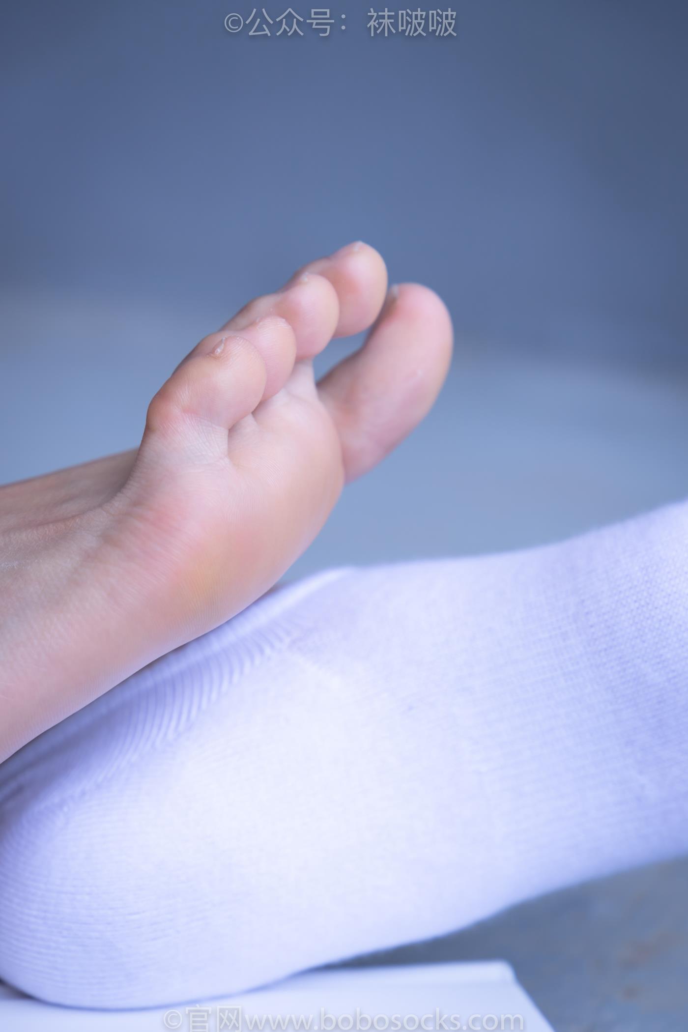 图片[16]-[BoBoSocks袜啵啵]积分限定作品 NO.002 泡芙- AJ、白色棉质船袜、裸足[135P] – 速更版-美库