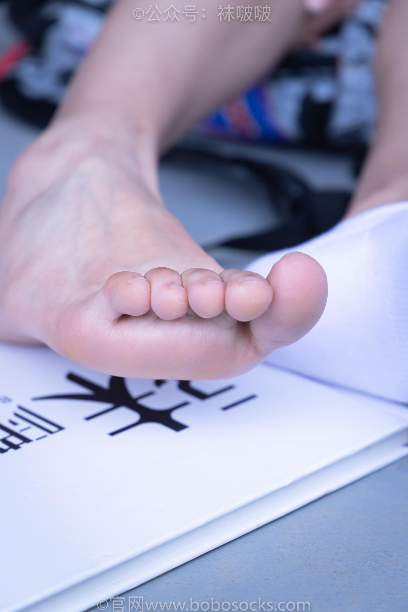 图片[24]-[BoBoSocks袜啵啵]积分限定作品 NO.002 泡芙- AJ、白色棉质船袜、裸足[135P] – 速更版-美库