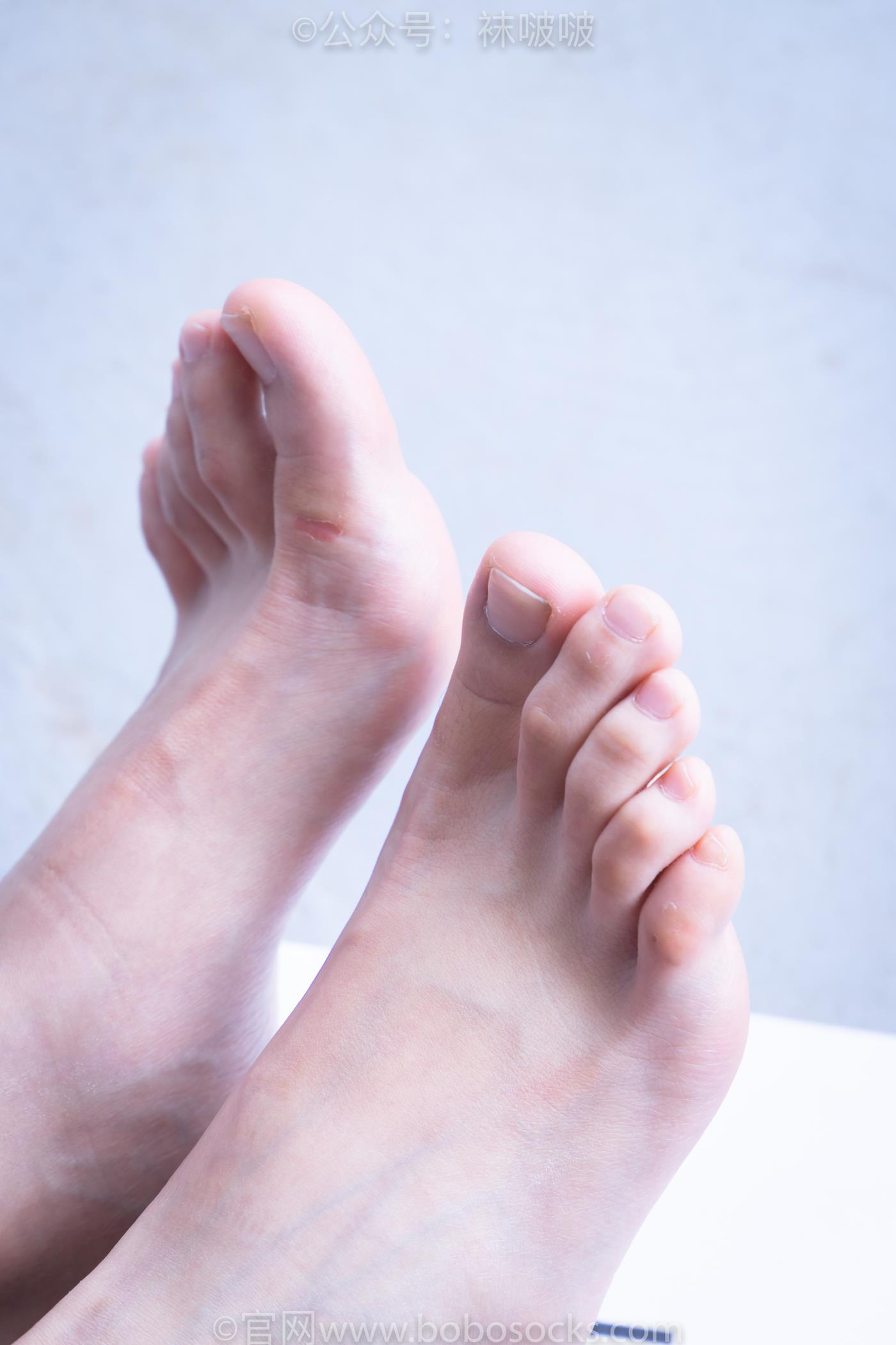 图片[39]-[BoBoSocks袜啵啵]积分限定作品 NO.002 泡芙- AJ、白色棉质船袜、裸足[135P] – 速更版-美库