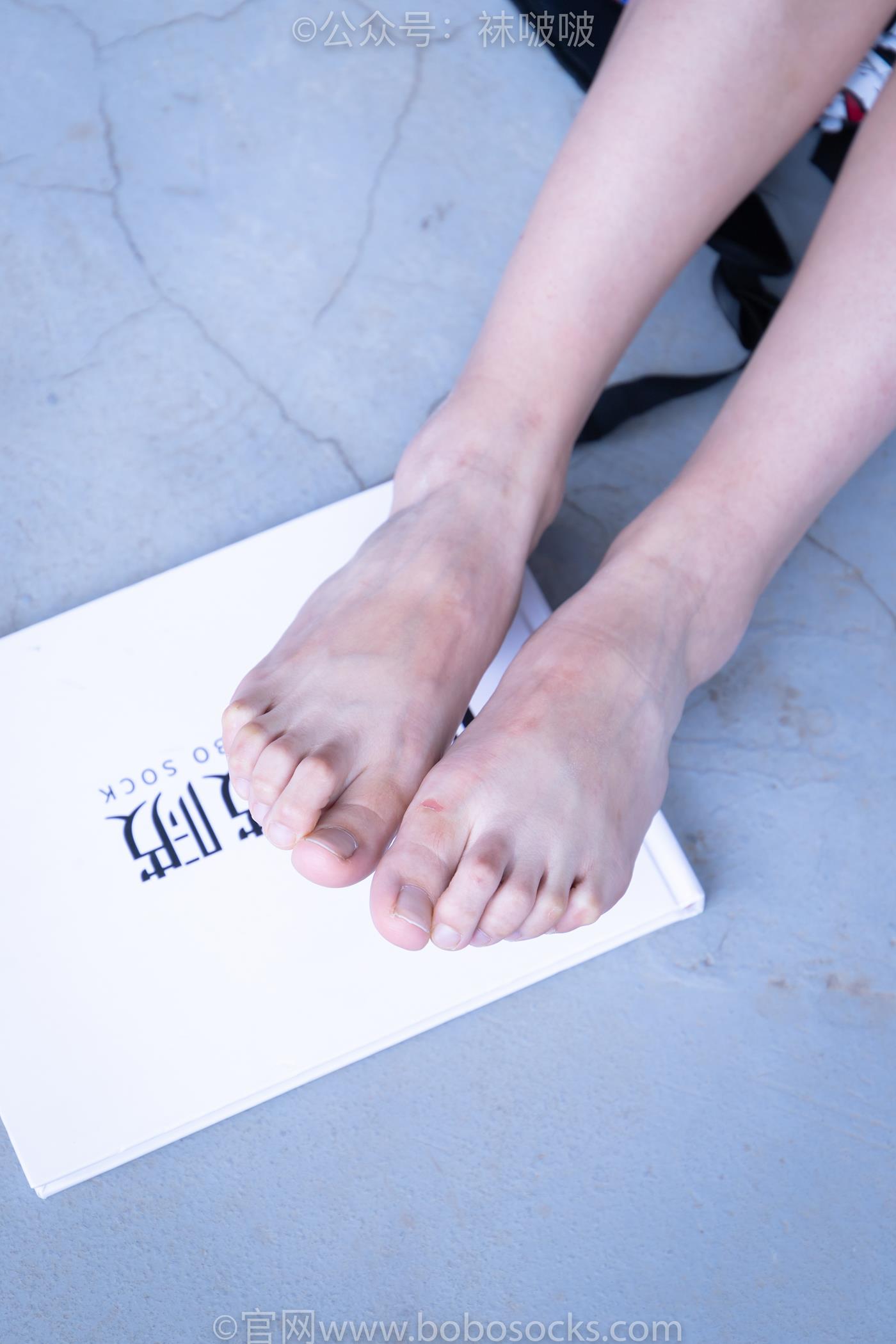 图片[52]-[BoBoSocks袜啵啵]积分限定作品 NO.002 泡芙- AJ、白色棉质船袜、裸足[135P] – 速更版-美库