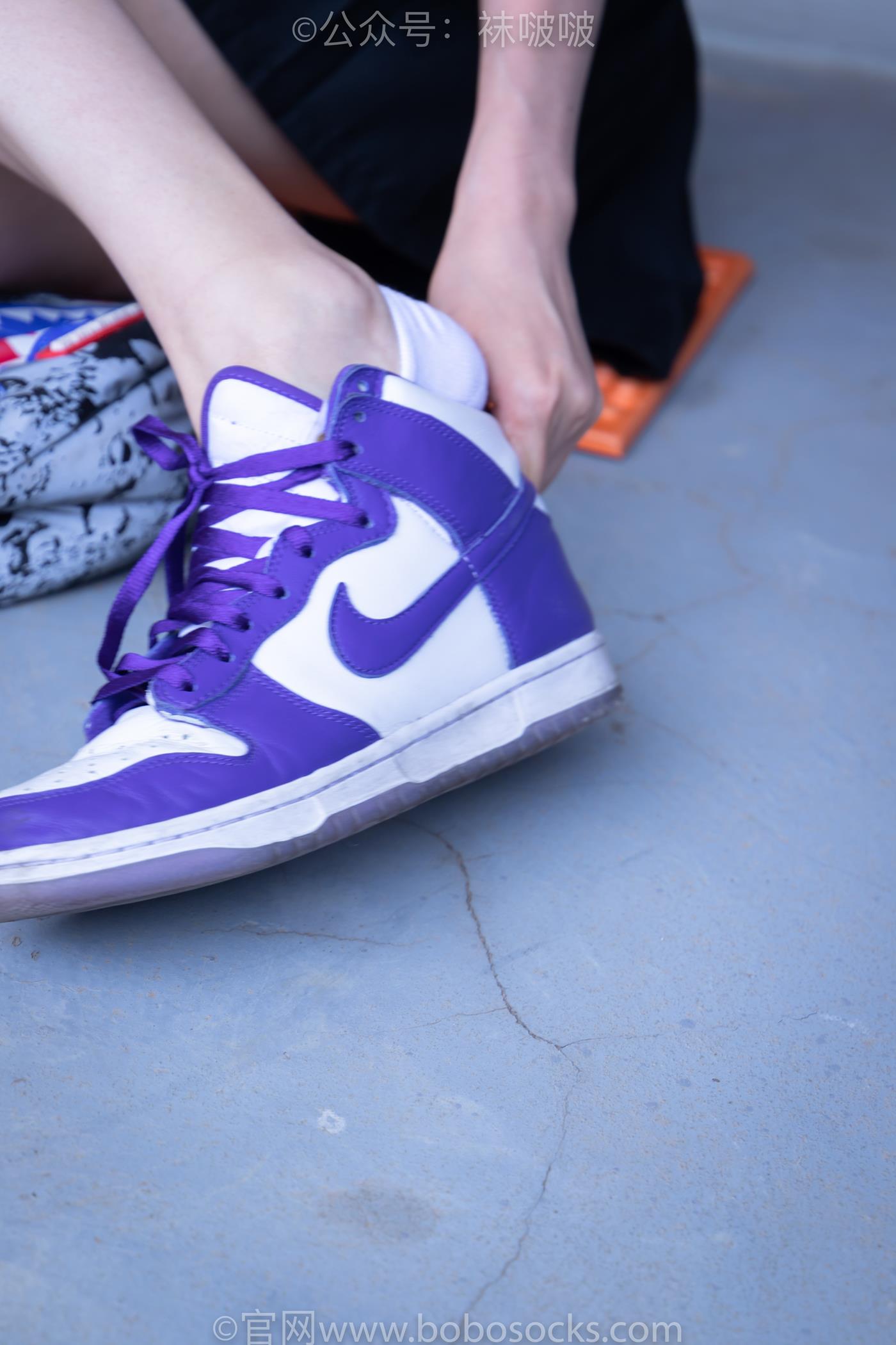 图片[64]-[BoBoSocks袜啵啵]积分限定作品 NO.002 泡芙- AJ、白色棉质船袜、裸足[135P] – 速更版-美库