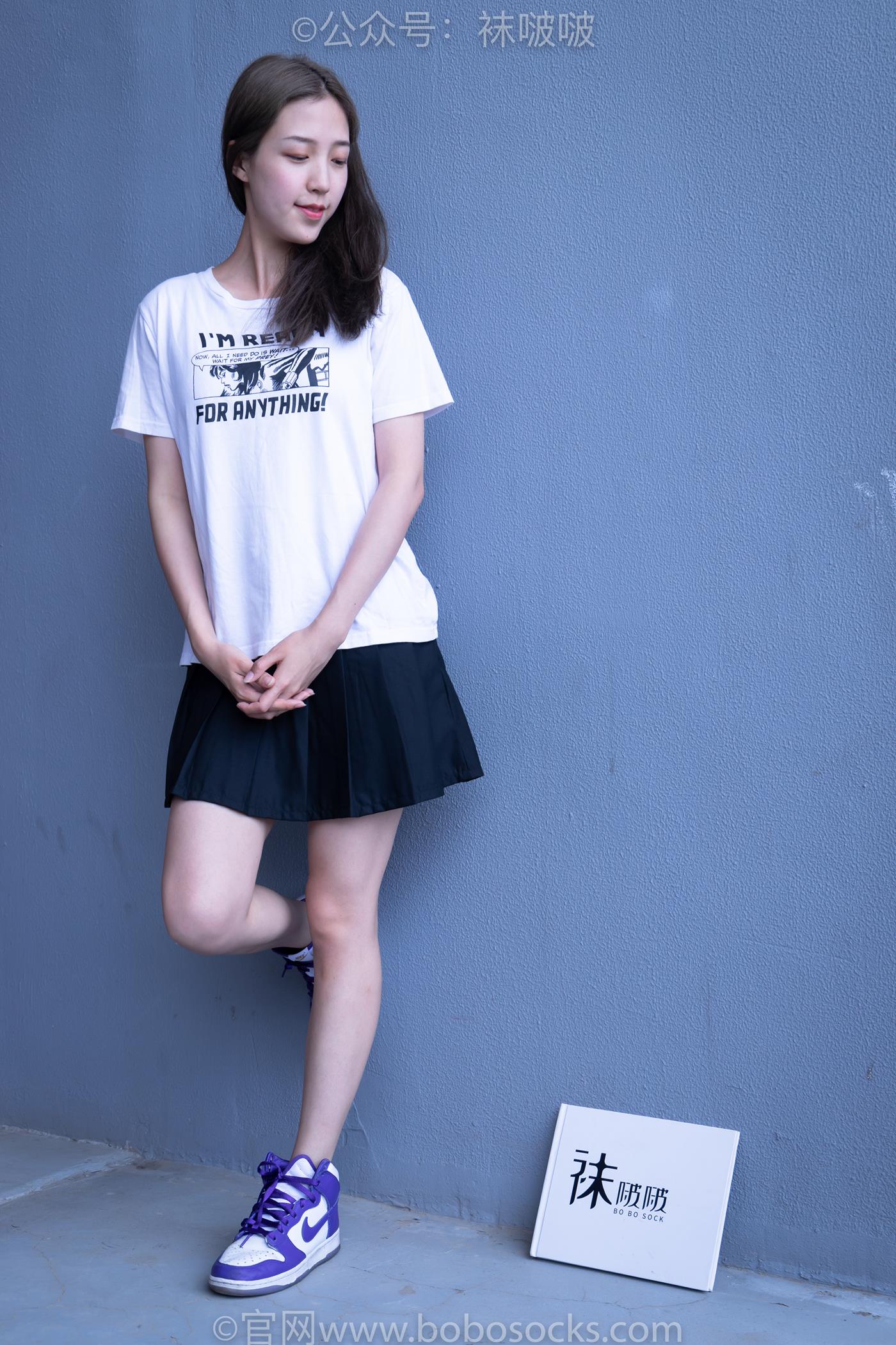 图片[71]-[BoBoSocks袜啵啵]积分限定作品 NO.002 泡芙- AJ、白色棉质船袜、裸足[135P] – 速更版-美库