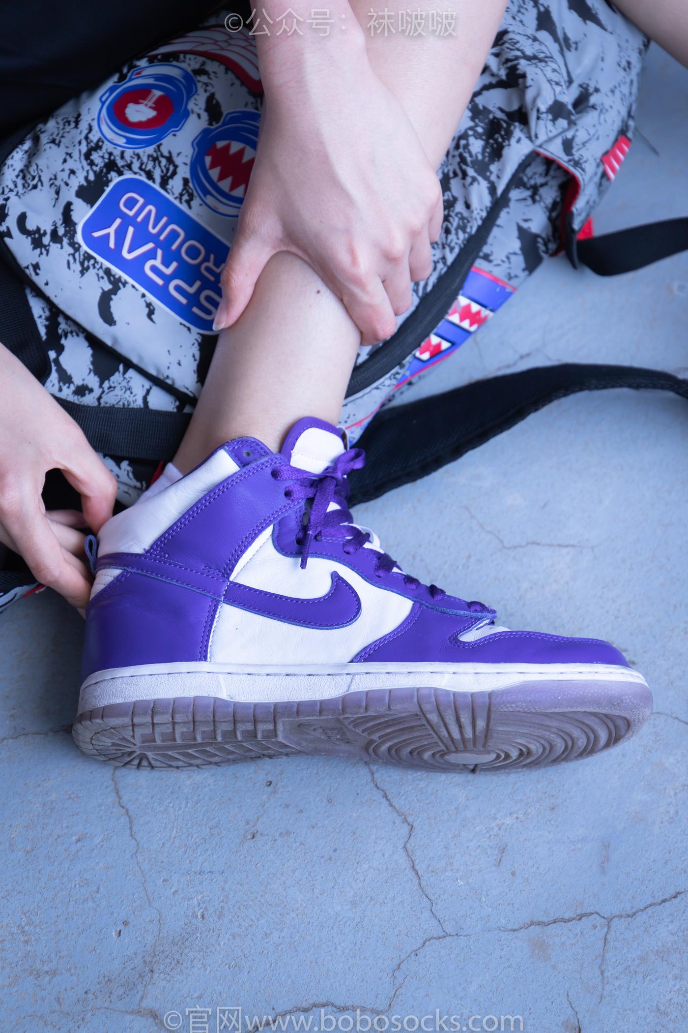 图片[96]-[BoBoSocks袜啵啵]积分限定作品 NO.002 泡芙- AJ、白色棉质船袜、裸足[135P] – 速更版-美库