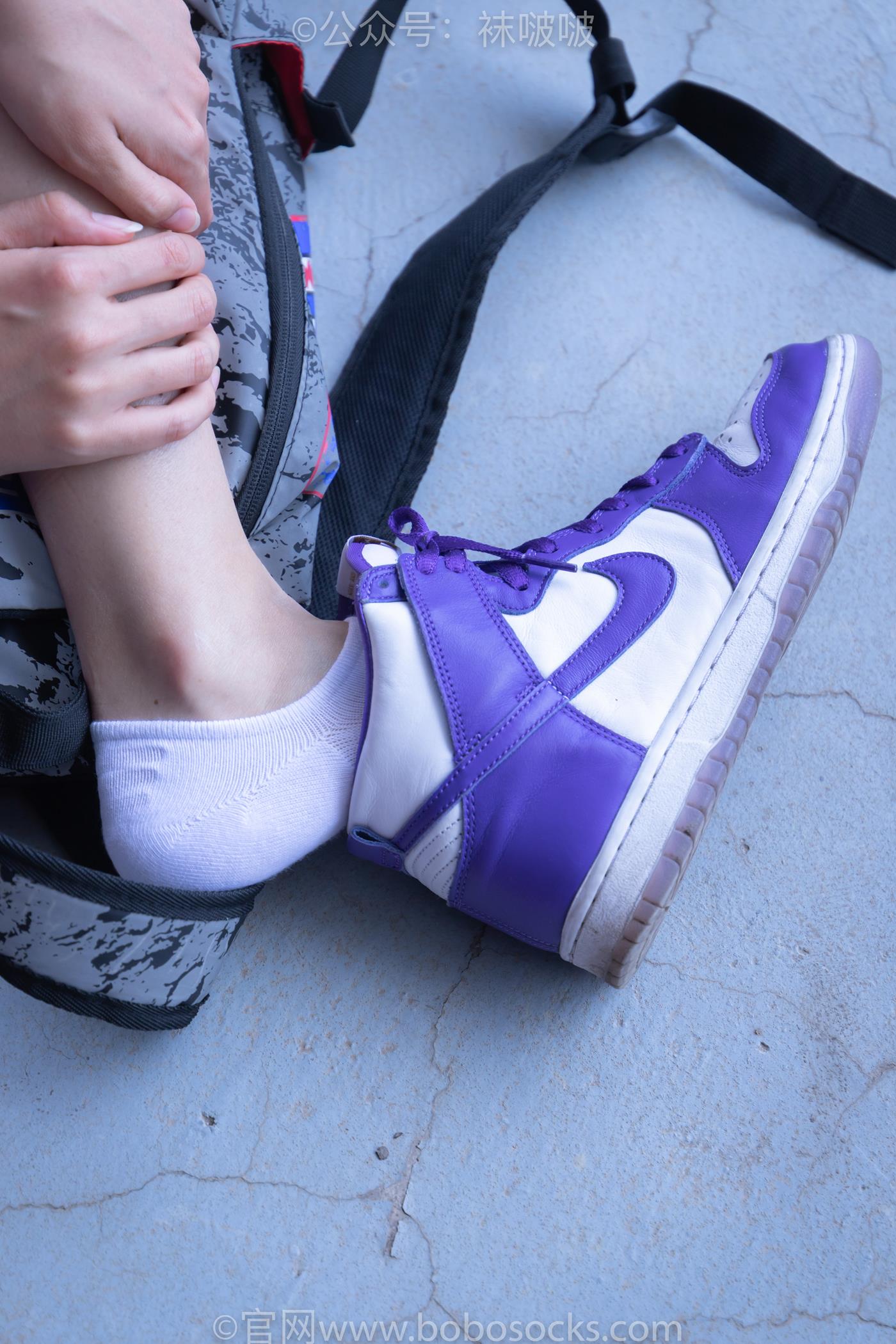 图片[97]-[BoBoSocks袜啵啵]积分限定作品 NO.002 泡芙- AJ、白色棉质船袜、裸足[135P] – 速更版-美库