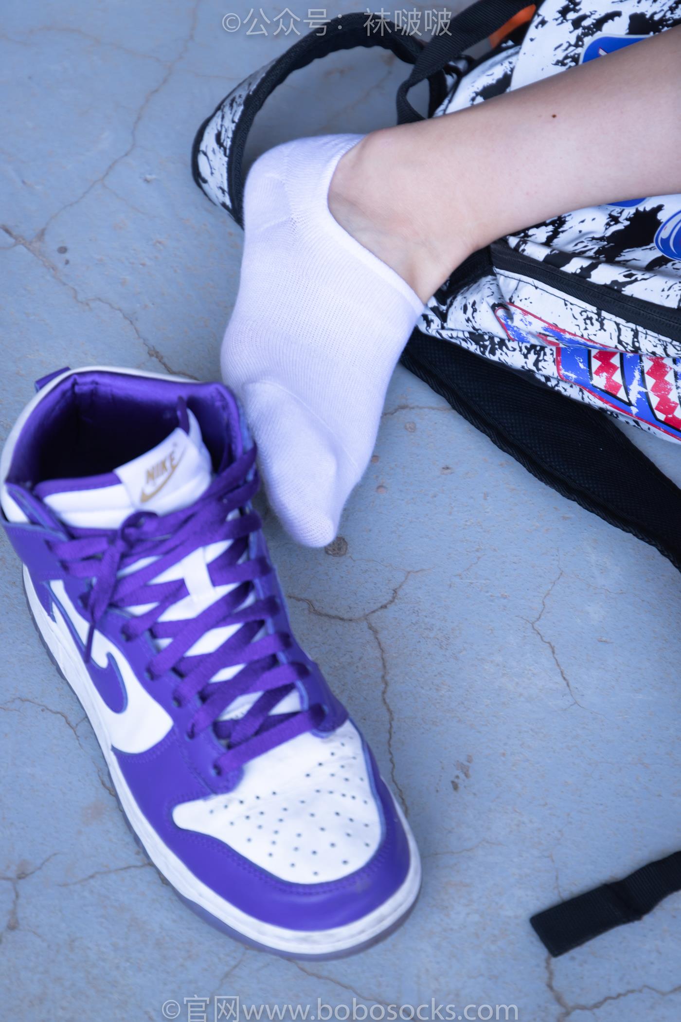 图片[99]-[BoBoSocks袜啵啵]积分限定作品 NO.002 泡芙- AJ、白色棉质船袜、裸足[135P] – 速更版-美库