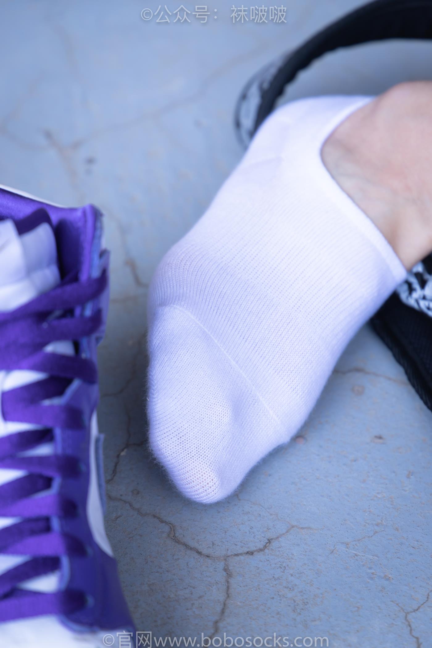 图片[100]-[BoBoSocks袜啵啵]积分限定作品 NO.002 泡芙- AJ、白色棉质船袜、裸足[135P] – 速更版-美库