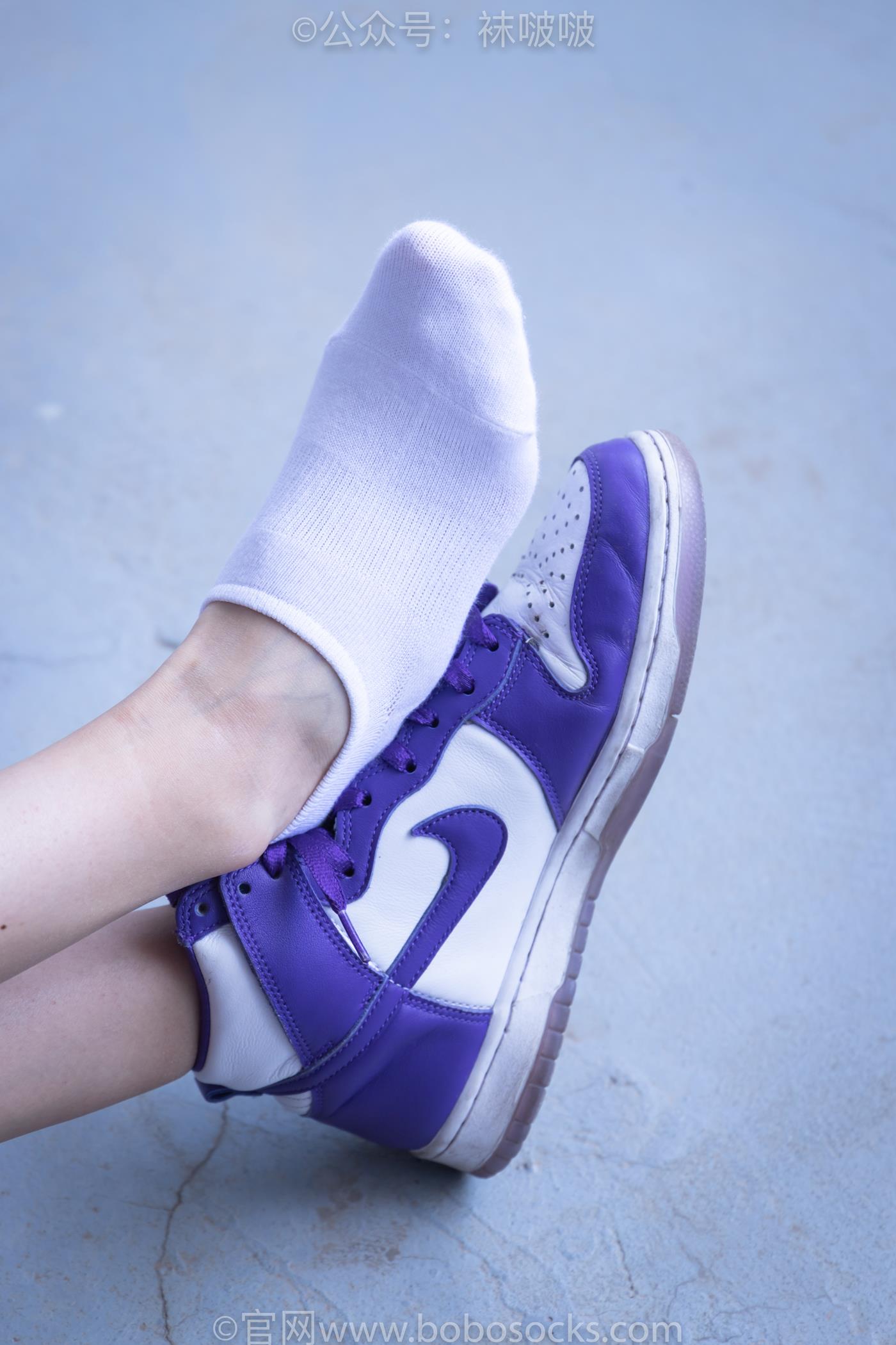 图片[103]-[BoBoSocks袜啵啵]积分限定作品 NO.002 泡芙- AJ、白色棉质船袜、裸足[135P] – 速更版-美库