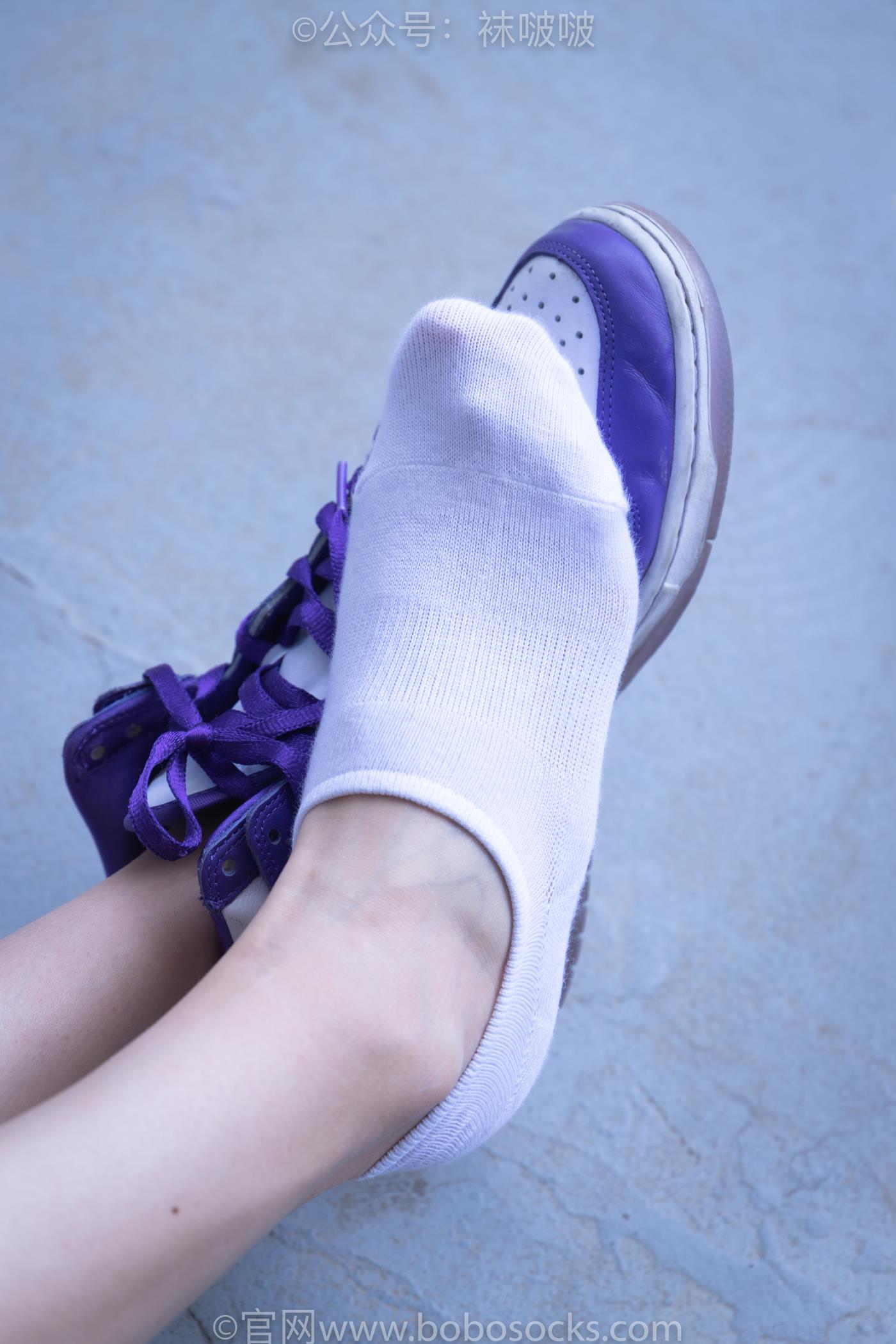 图片[104]-[BoBoSocks袜啵啵]积分限定作品 NO.002 泡芙- AJ、白色棉质船袜、裸足[135P] – 速更版-美库