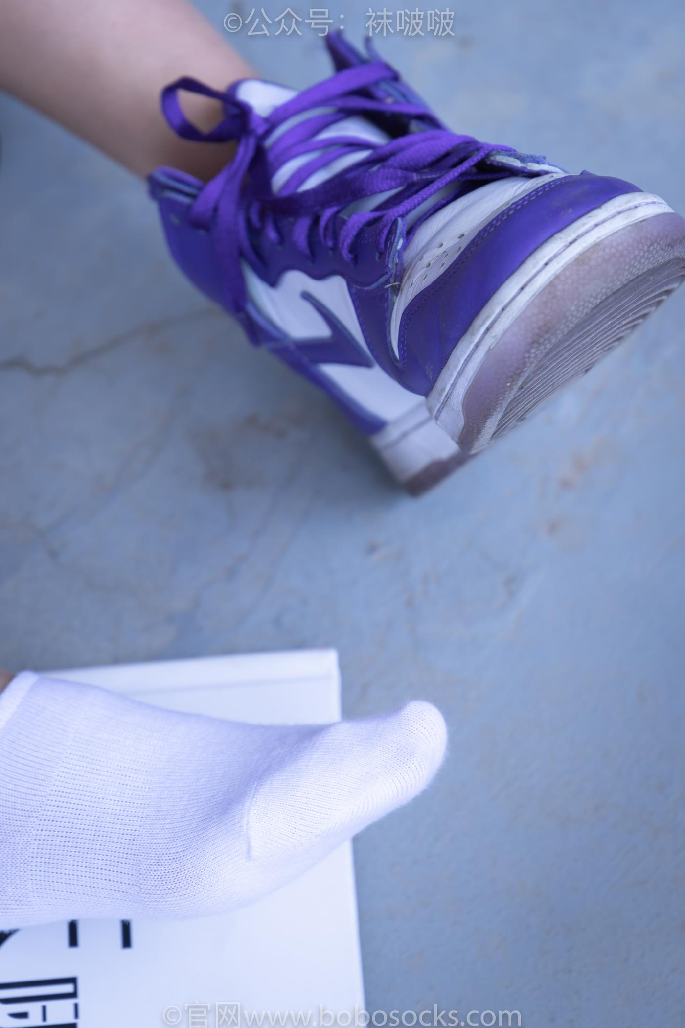 图片[110]-[BoBoSocks袜啵啵]积分限定作品 NO.002 泡芙- AJ、白色棉质船袜、裸足[135P] – 速更版-美库