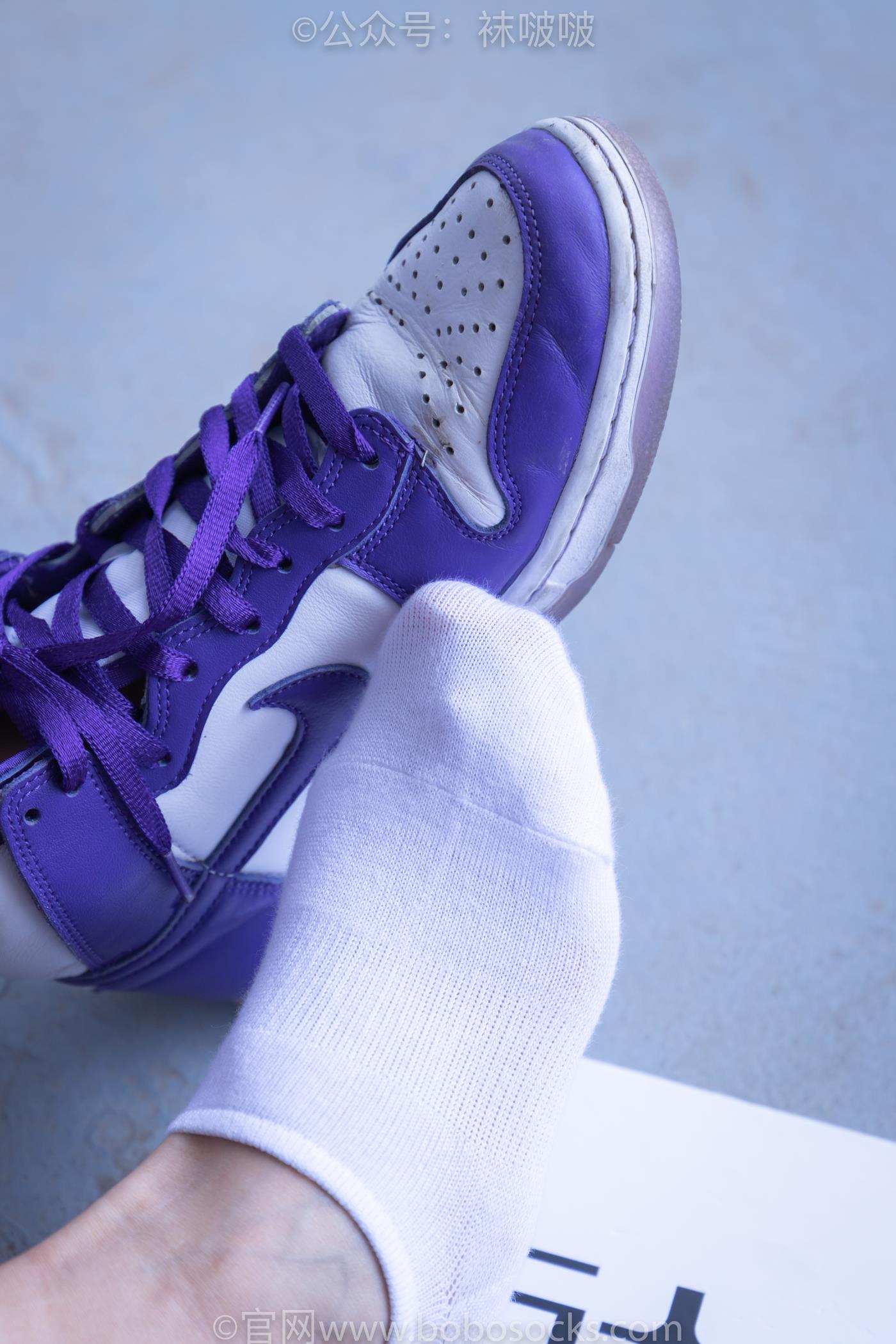 图片[111]-[BoBoSocks袜啵啵]积分限定作品 NO.002 泡芙- AJ、白色棉质船袜、裸足[135P] – 速更版-美库