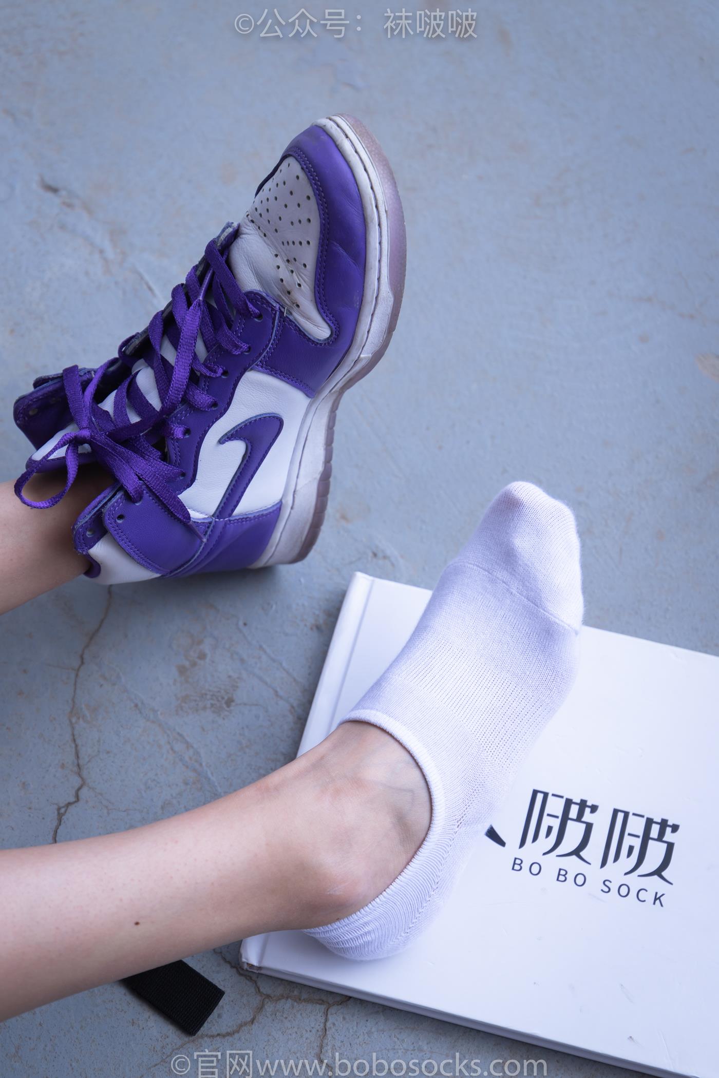 图片[112]-[BoBoSocks袜啵啵]积分限定作品 NO.002 泡芙- AJ、白色棉质船袜、裸足[135P] – 速更版-美库