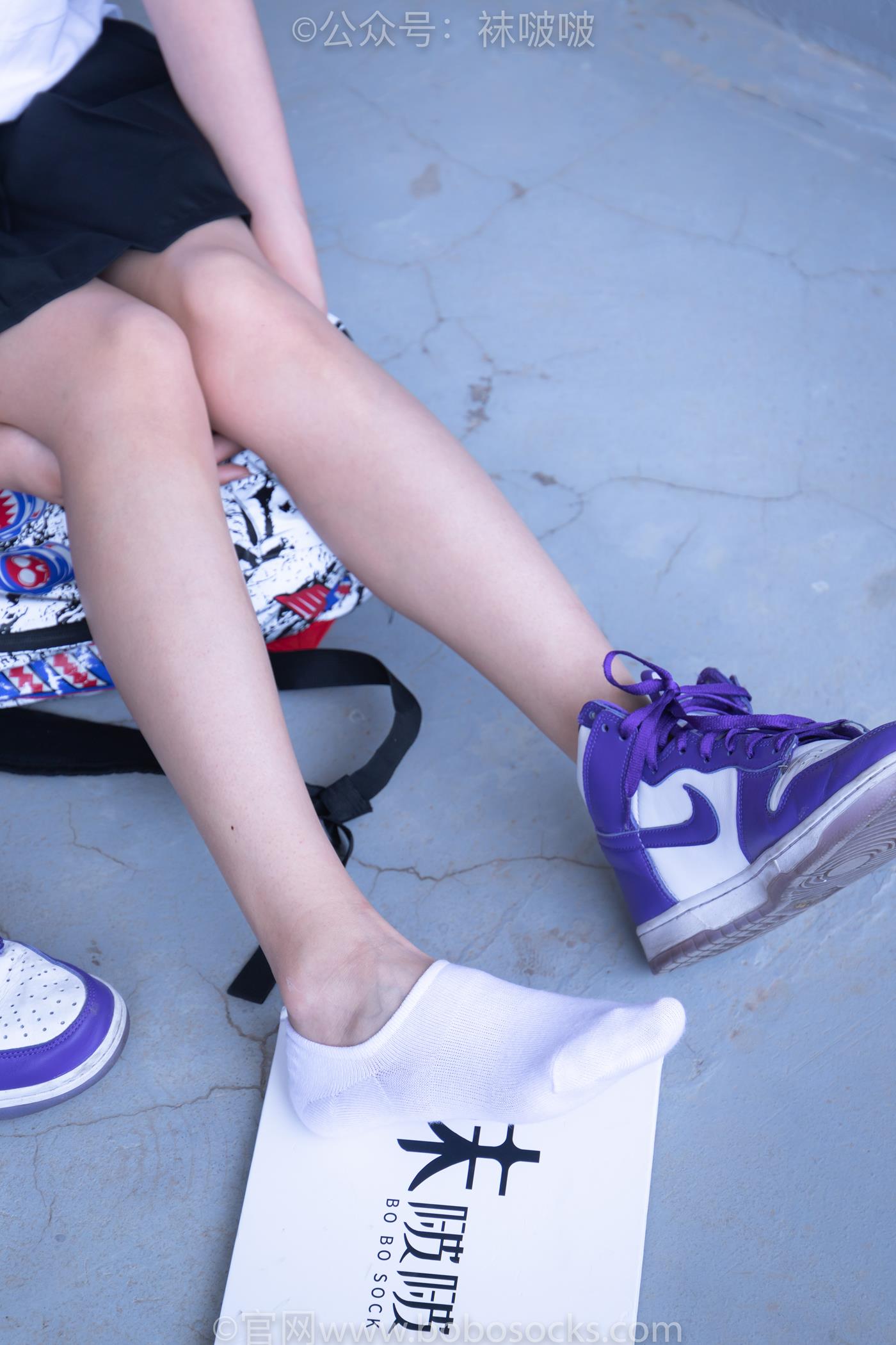 图片[115]-[BoBoSocks袜啵啵]积分限定作品 NO.002 泡芙- AJ、白色棉质船袜、裸足[135P] – 速更版-美库