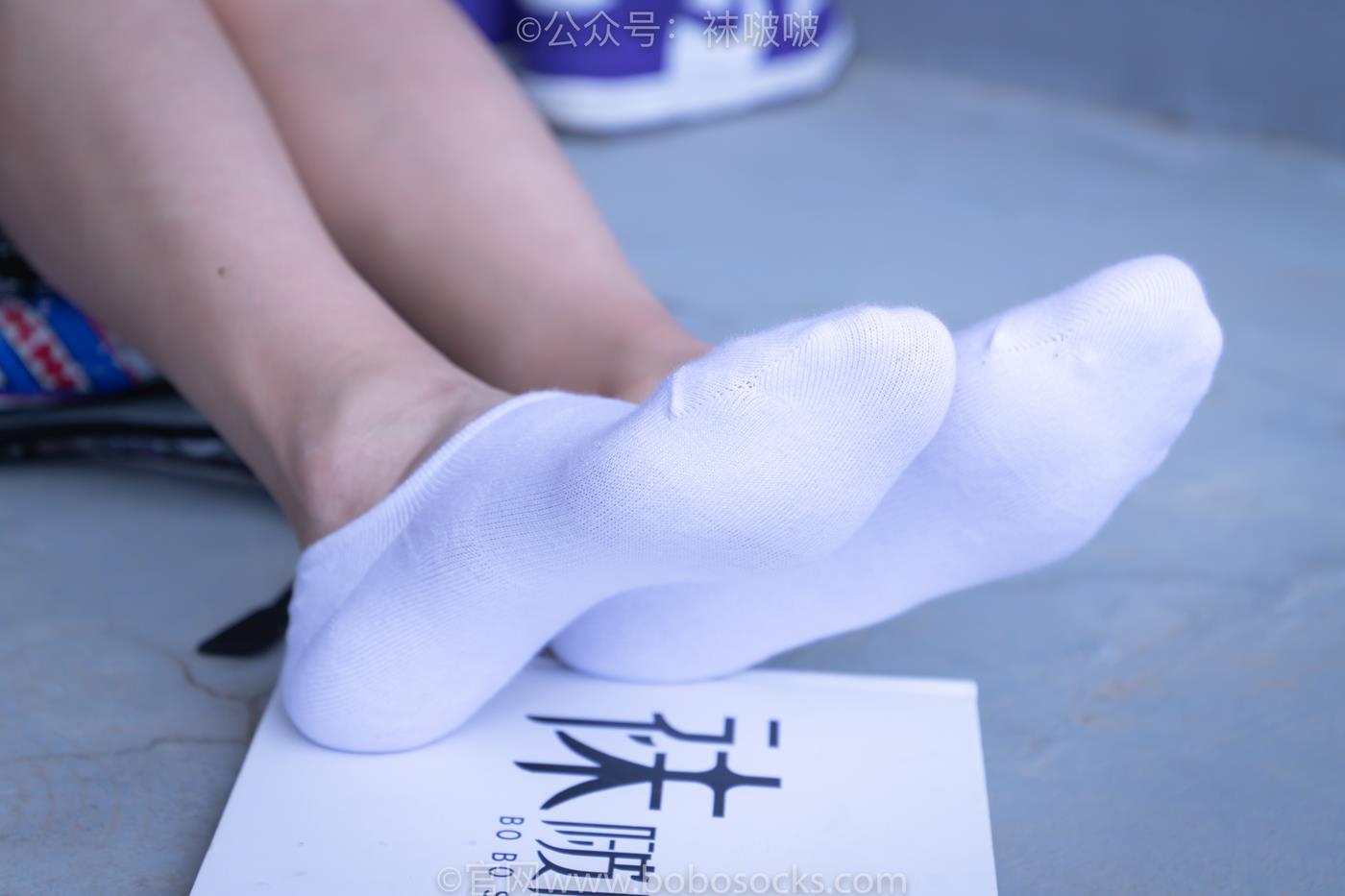 图片[125]-[BoBoSocks袜啵啵]积分限定作品 NO.002 泡芙- AJ、白色棉质船袜、裸足[135P] – 速更版-美库