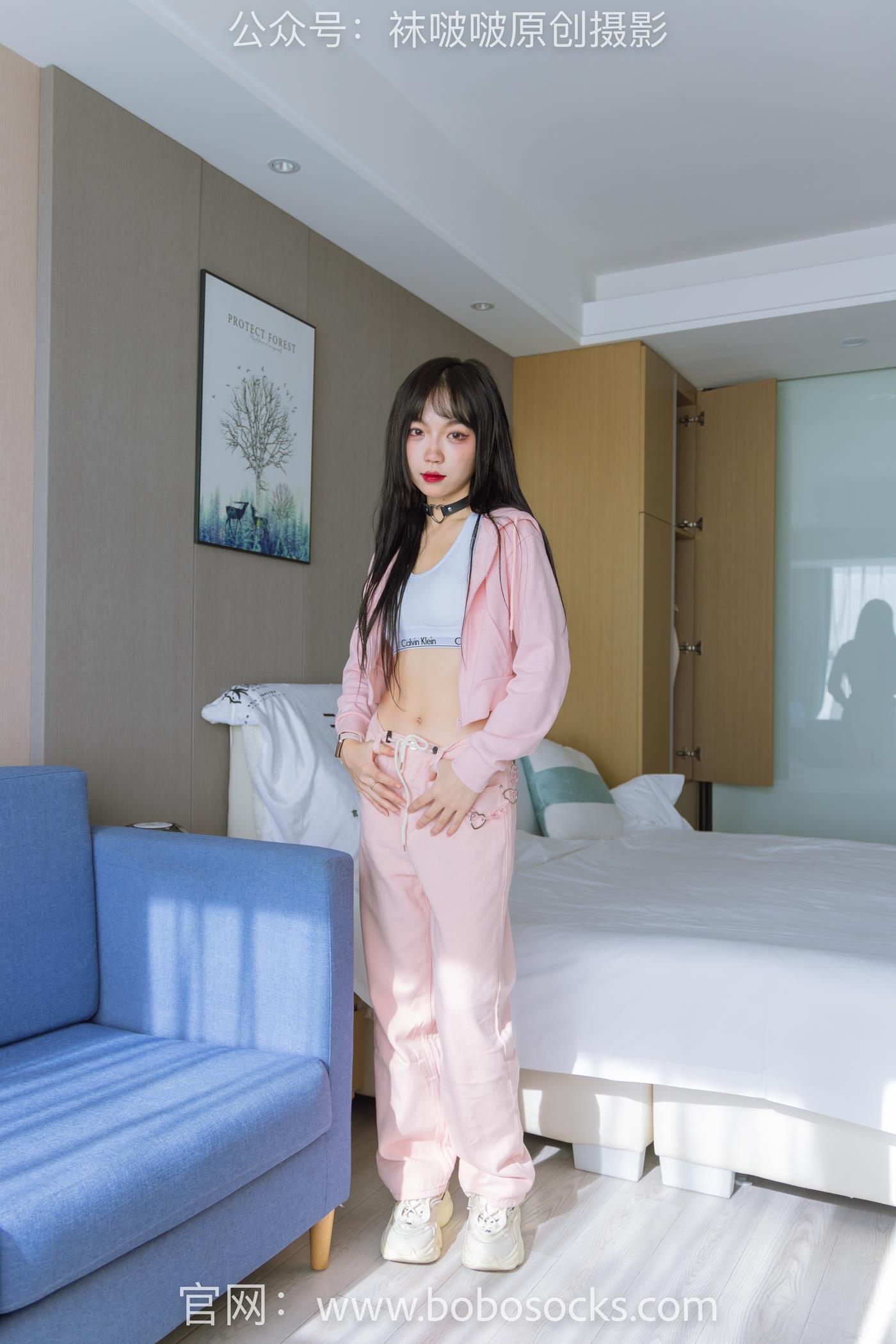 图片[16]-[BoBoSocks袜啵啵]NO.141 周周-运动鞋、白棉袜、裸足 (1) [84P] – 速更版-美库