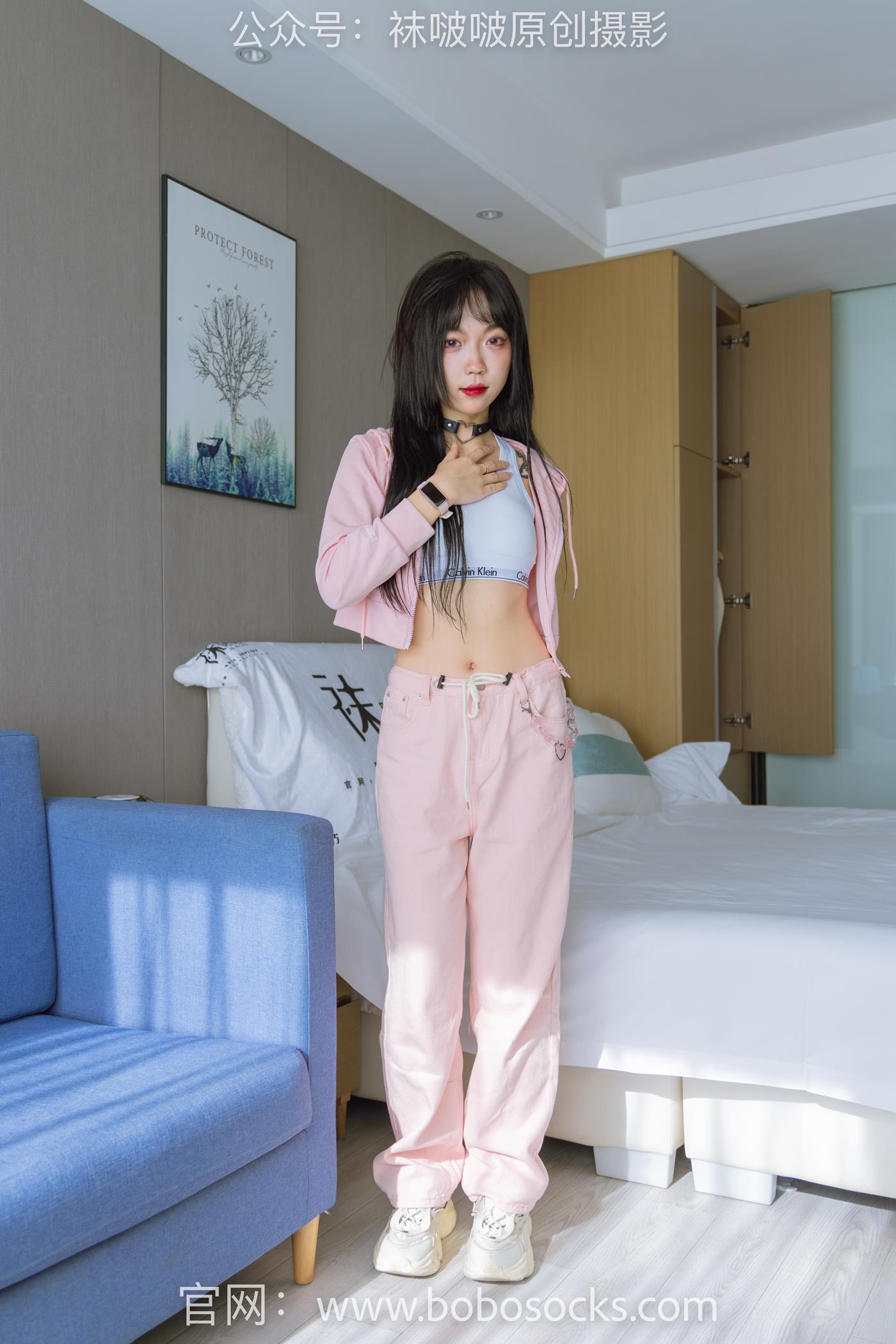 图片[19]-[BoBoSocks袜啵啵]NO.141 周周-运动鞋、白棉袜、裸足 (1) [84P] – 速更版-美库