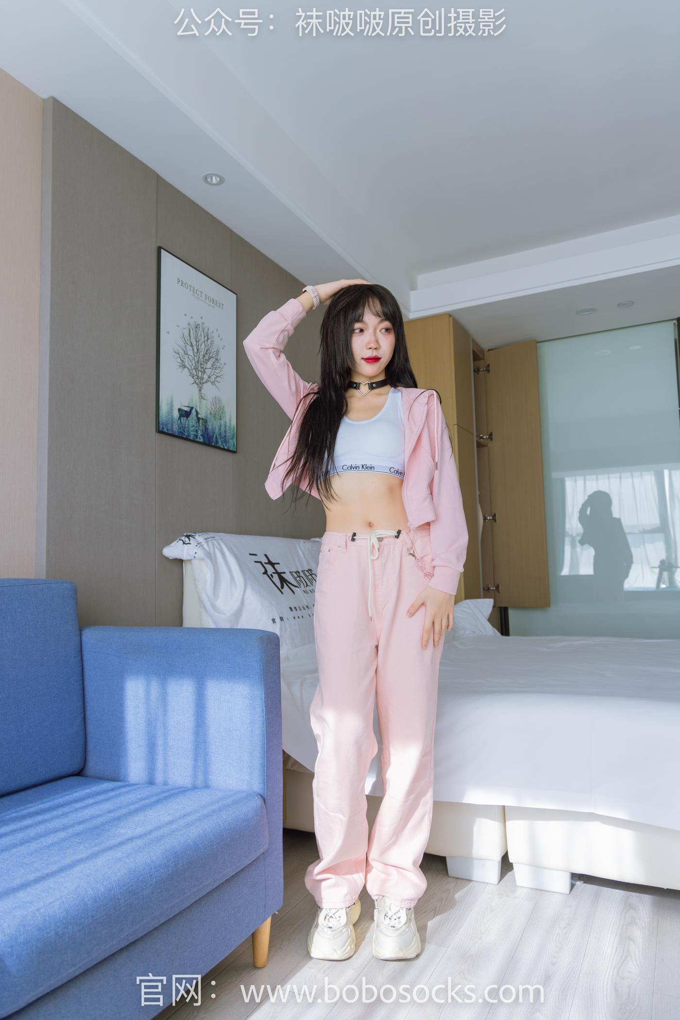 图片[22]-[BoBoSocks袜啵啵]NO.141 周周-运动鞋、白棉袜、裸足 (1) [84P] – 速更版-美库