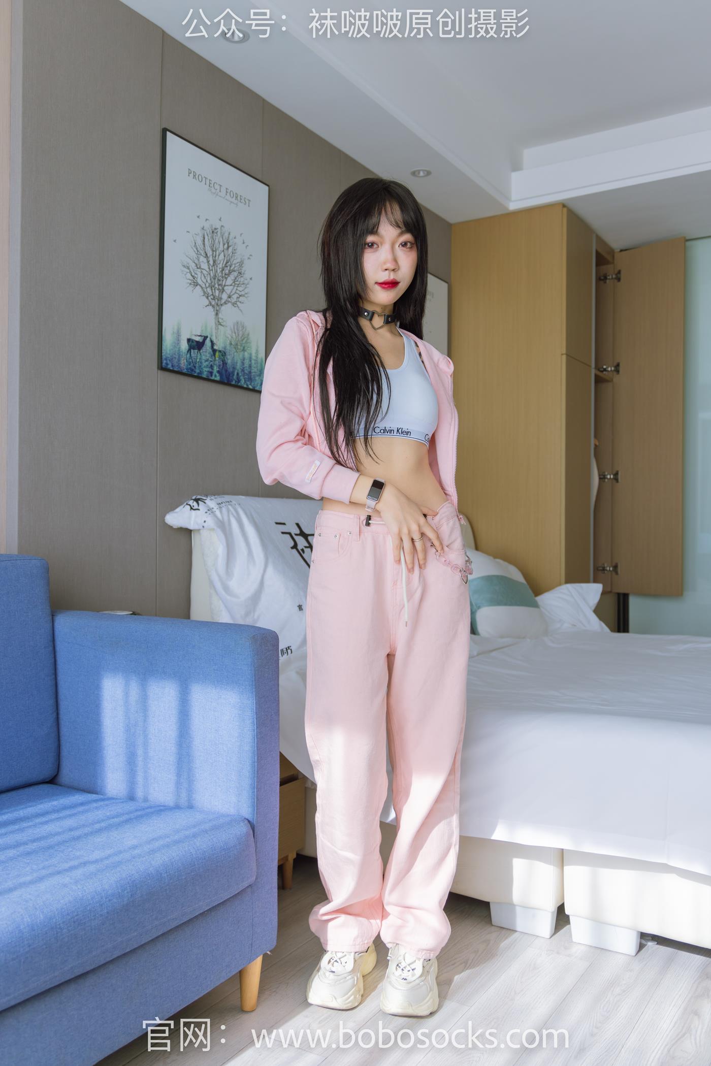 图片[24]-[BoBoSocks袜啵啵]NO.141 周周-运动鞋、白棉袜、裸足 (1) [84P] – 速更版-美库