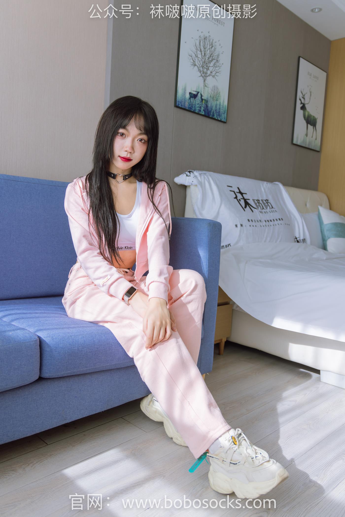 图片[32]-[BoBoSocks袜啵啵]NO.141 周周-运动鞋、白棉袜、裸足 (1) [84P] – 速更版-美库